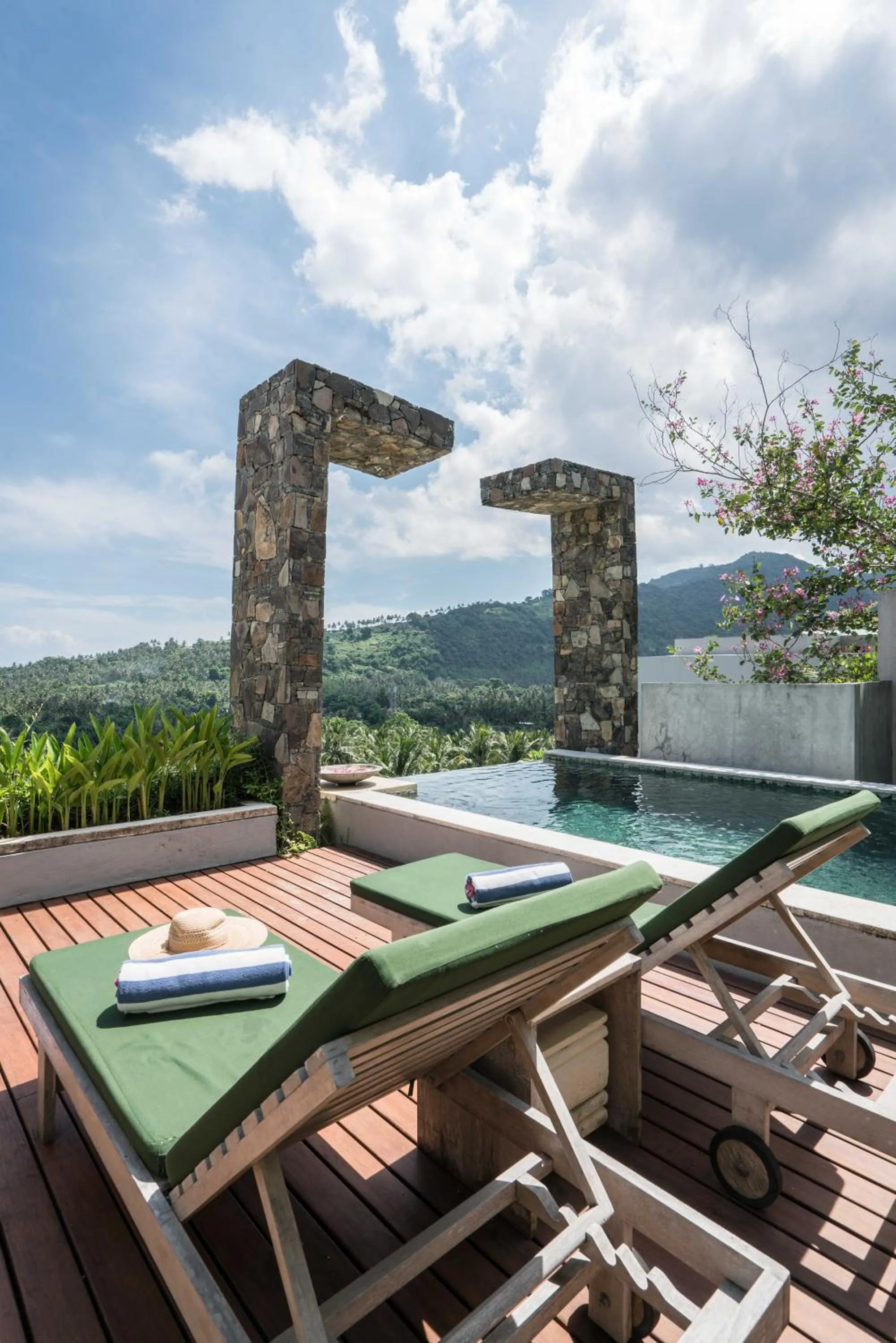 Balcony/Terrace in Svarga Resort Lombok