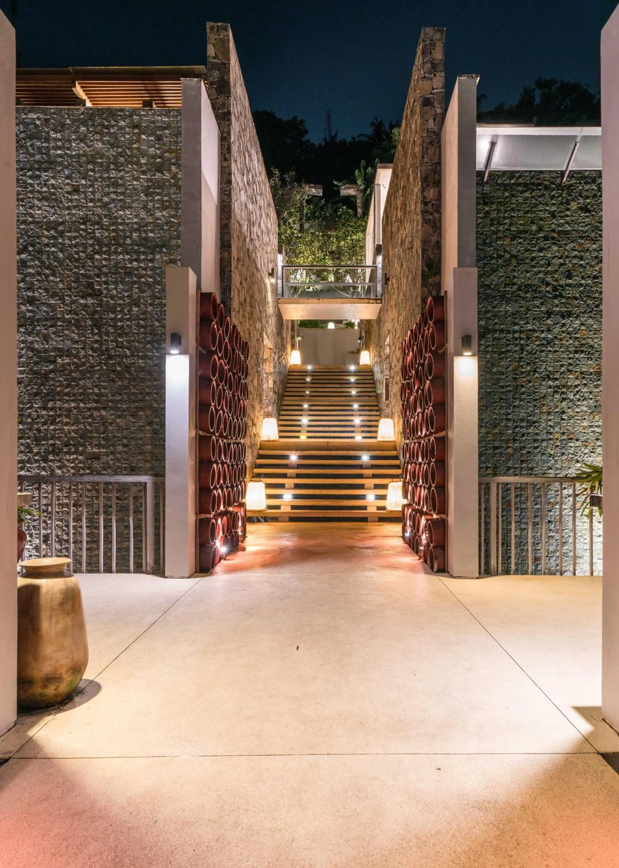 Decorative detail in Svarga Resort Lombok