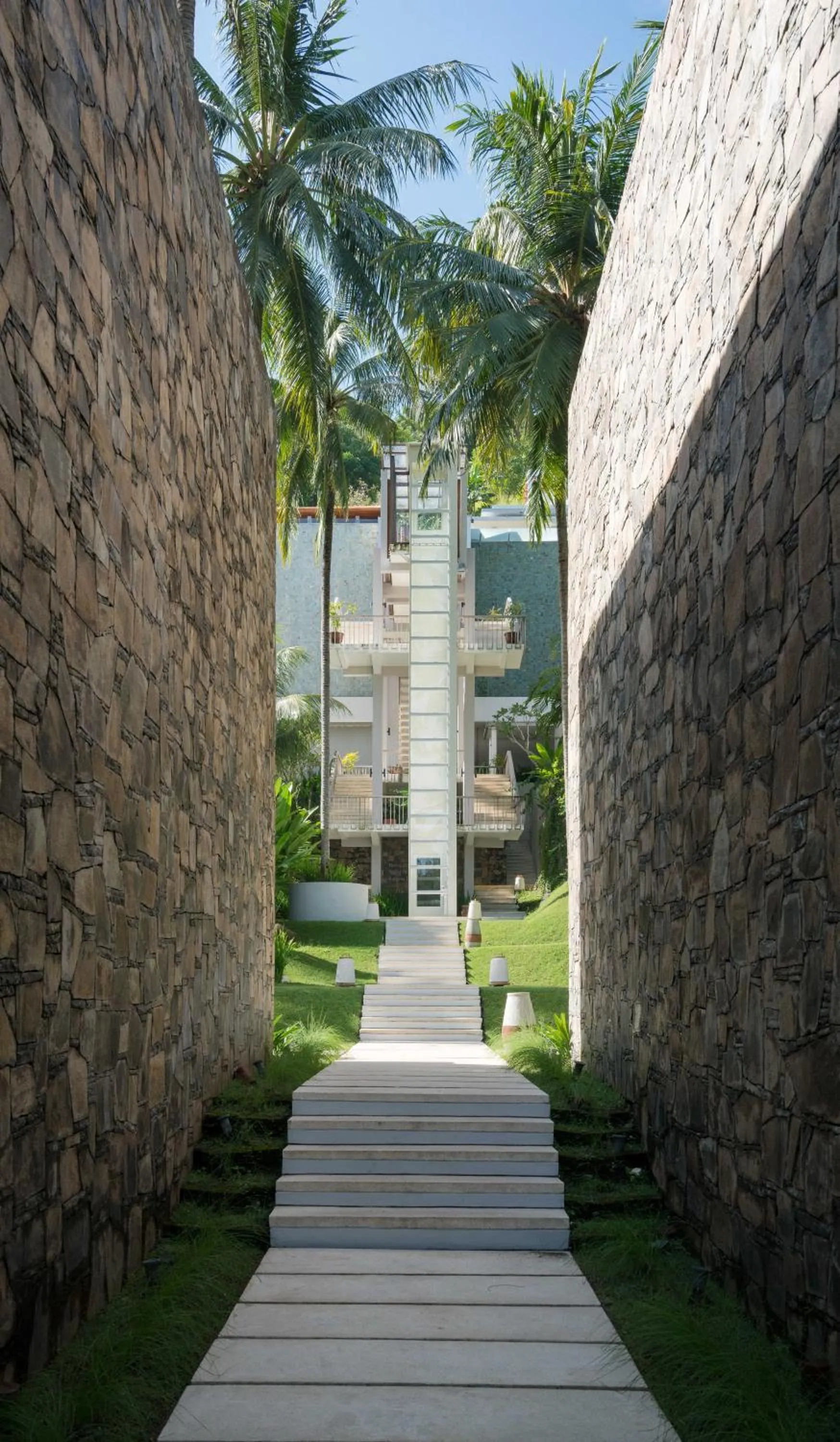 Decorative detail in Svarga Resort Lombok