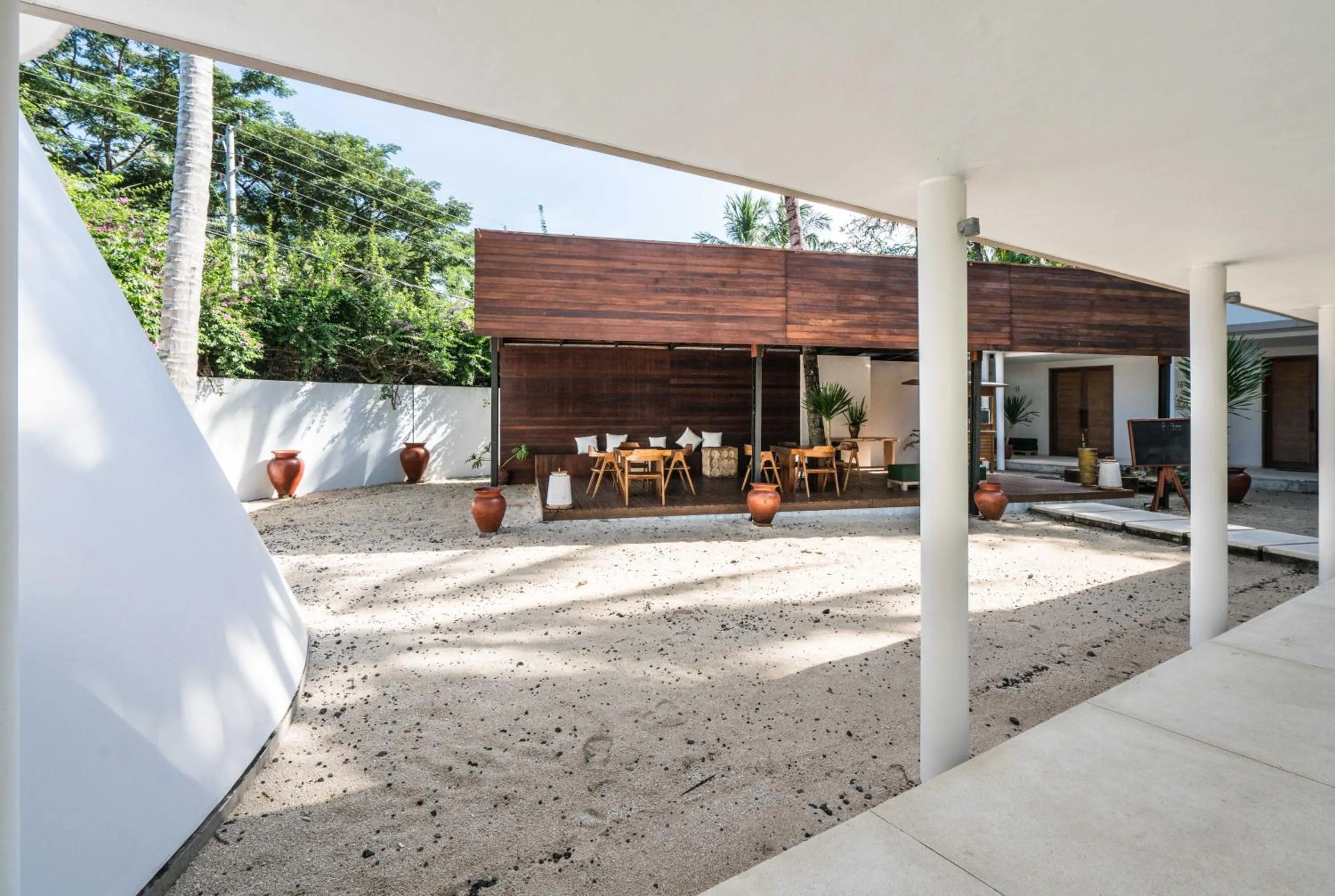 Lounge or bar in Svarga Resort Lombok