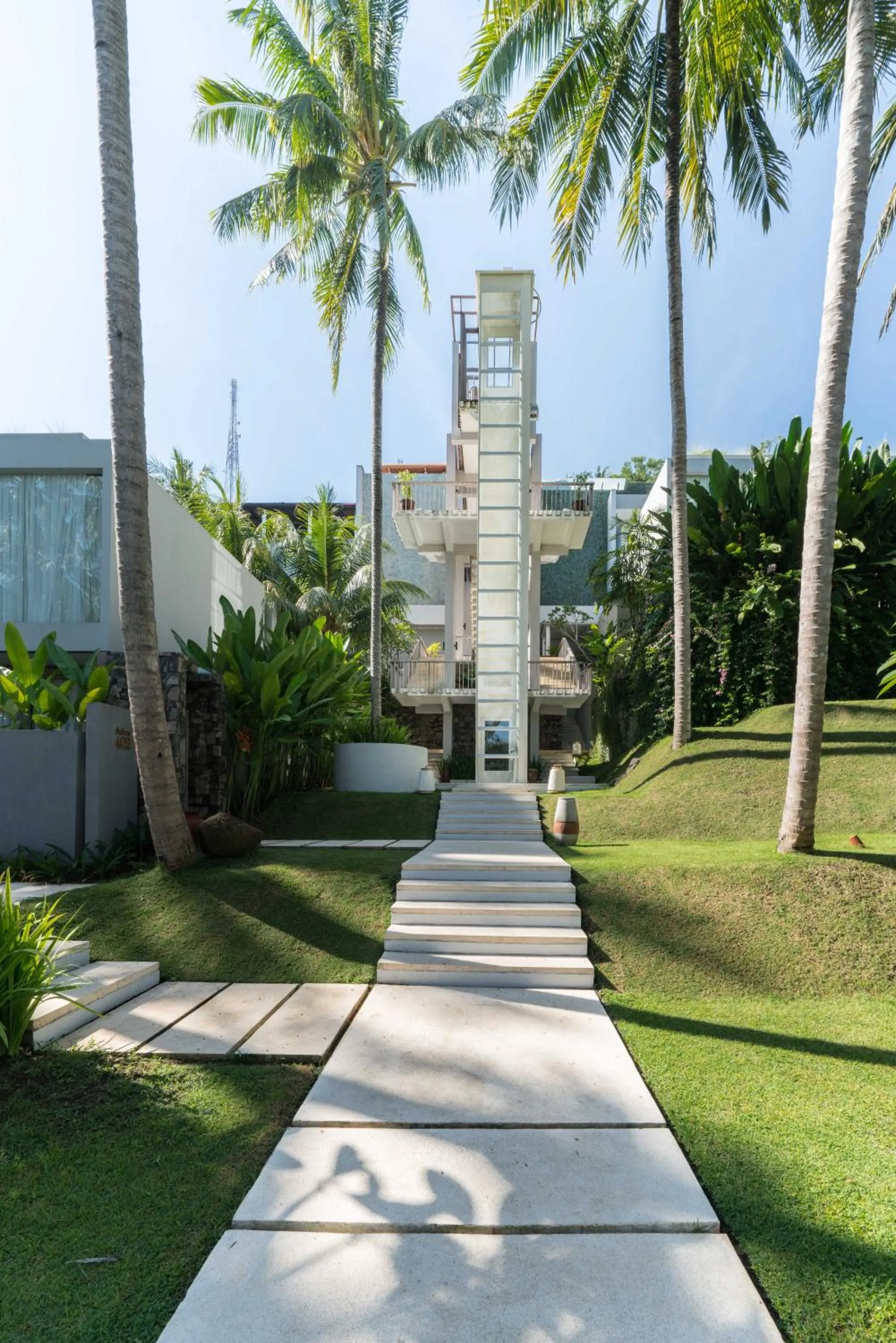 Decorative detail in Svarga Resort Lombok