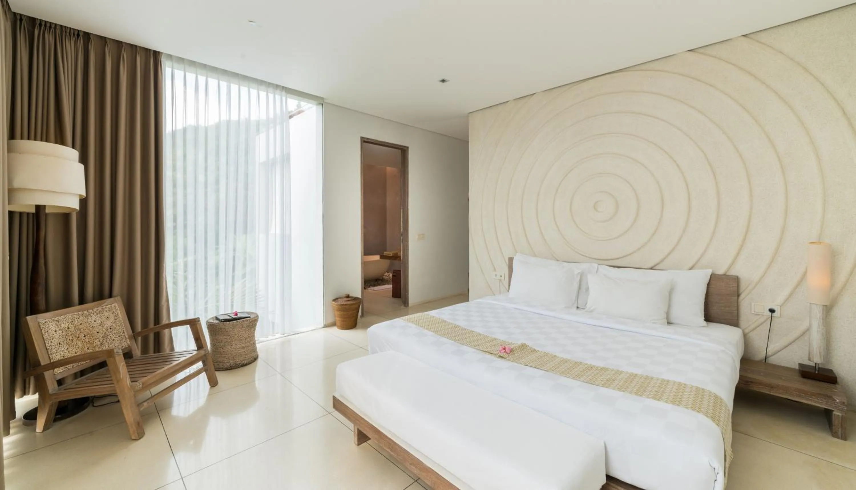 Bedroom, Bed in Svarga Resort Lombok