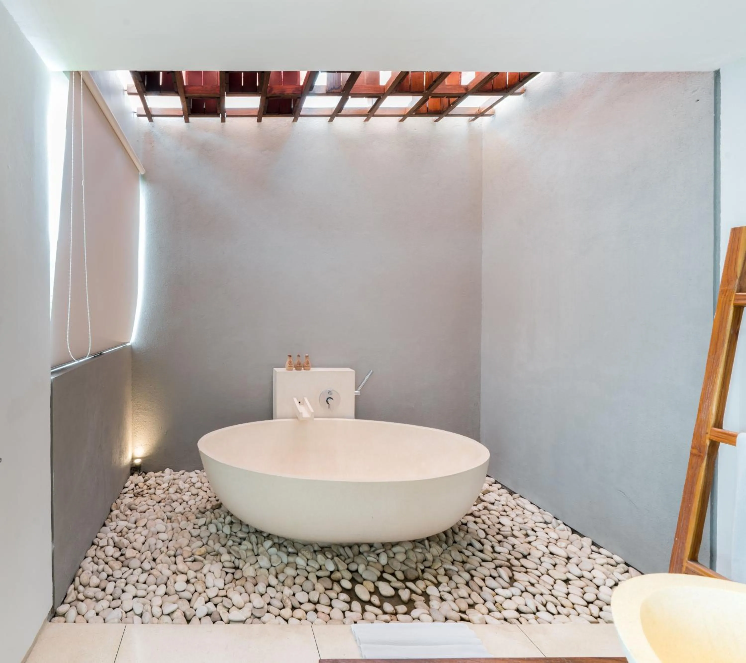 Bathroom in Svarga Resort Lombok