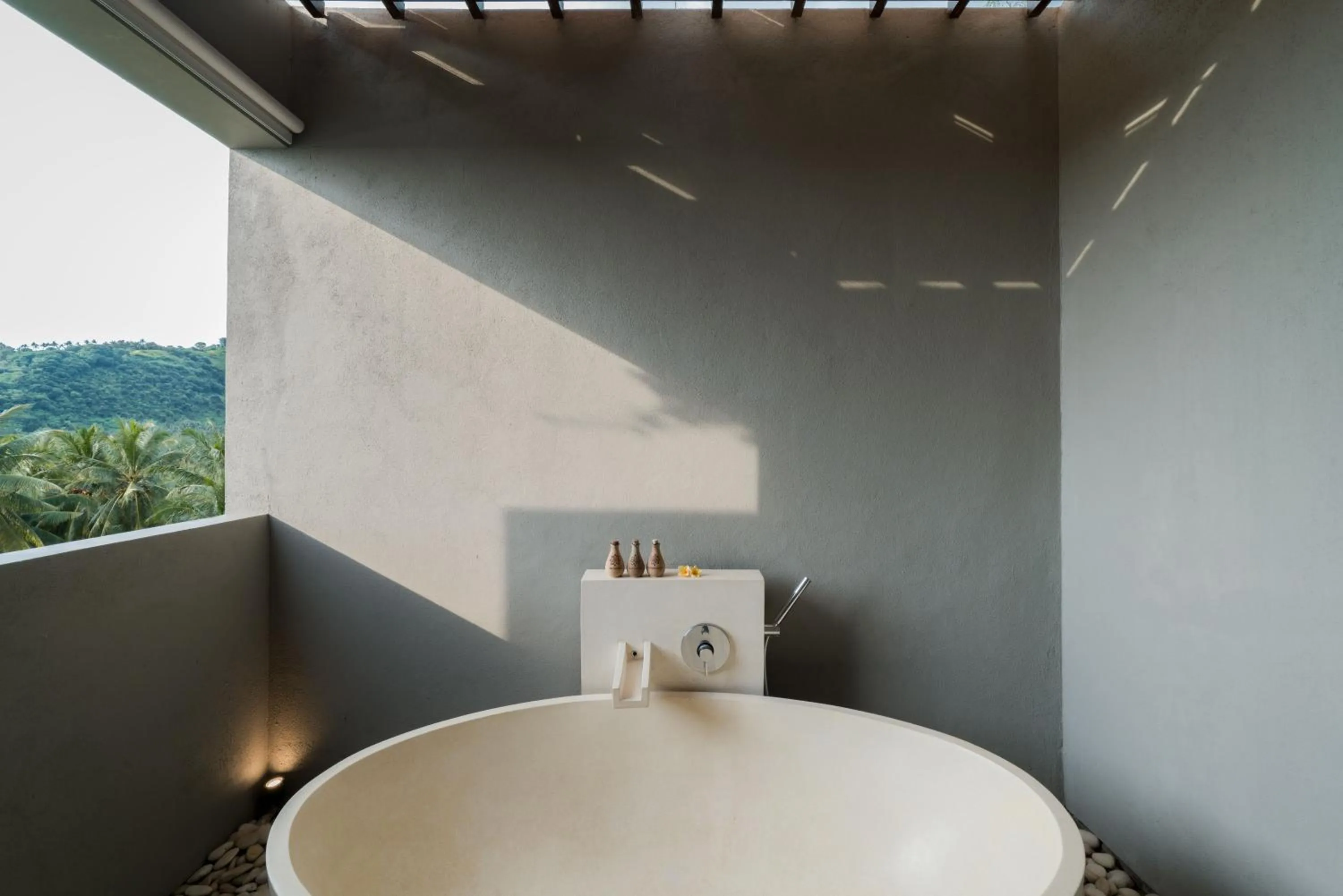 Bathroom in Svarga Resort Lombok