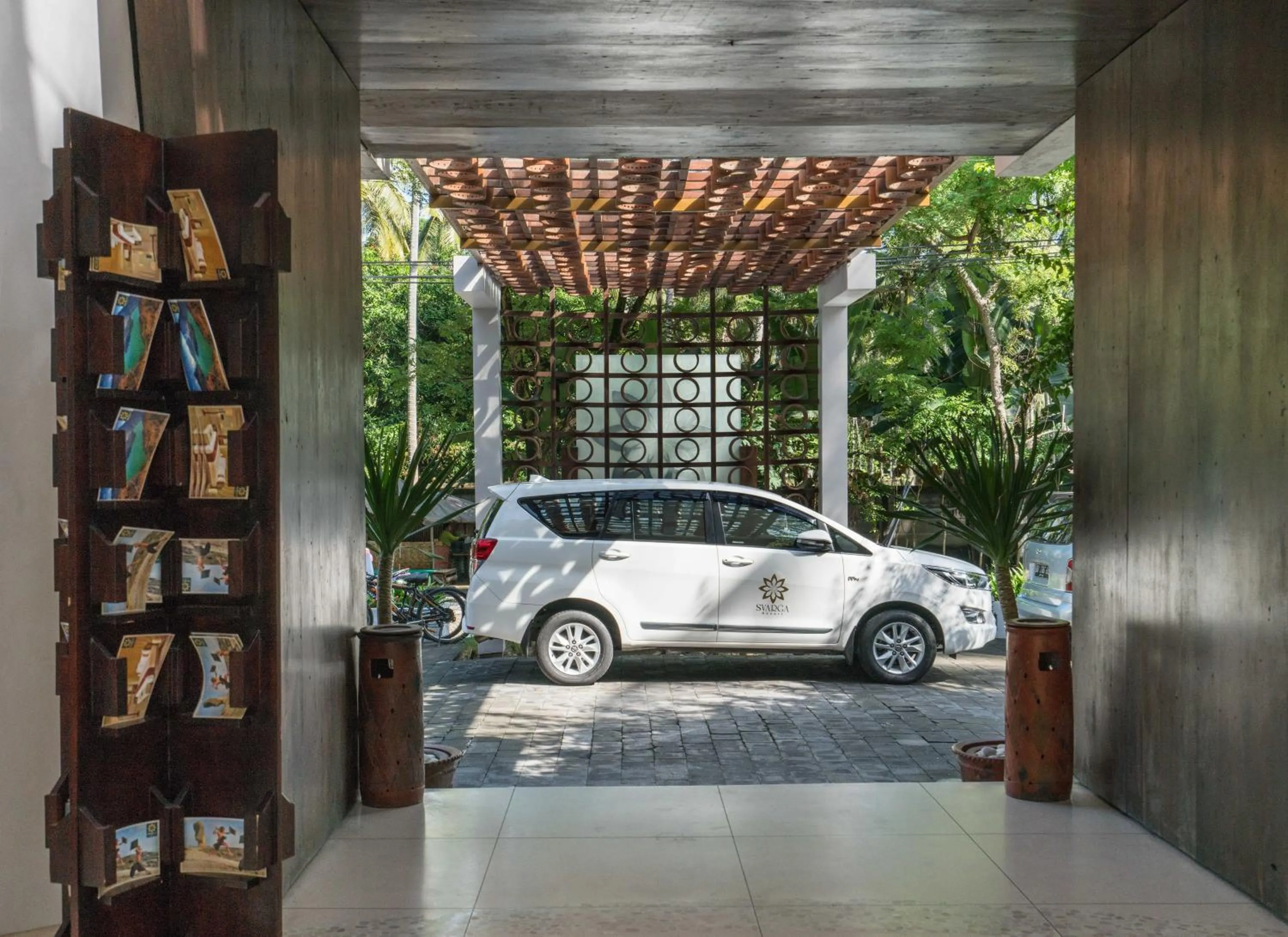 Lobby or reception in Svarga Resort Lombok