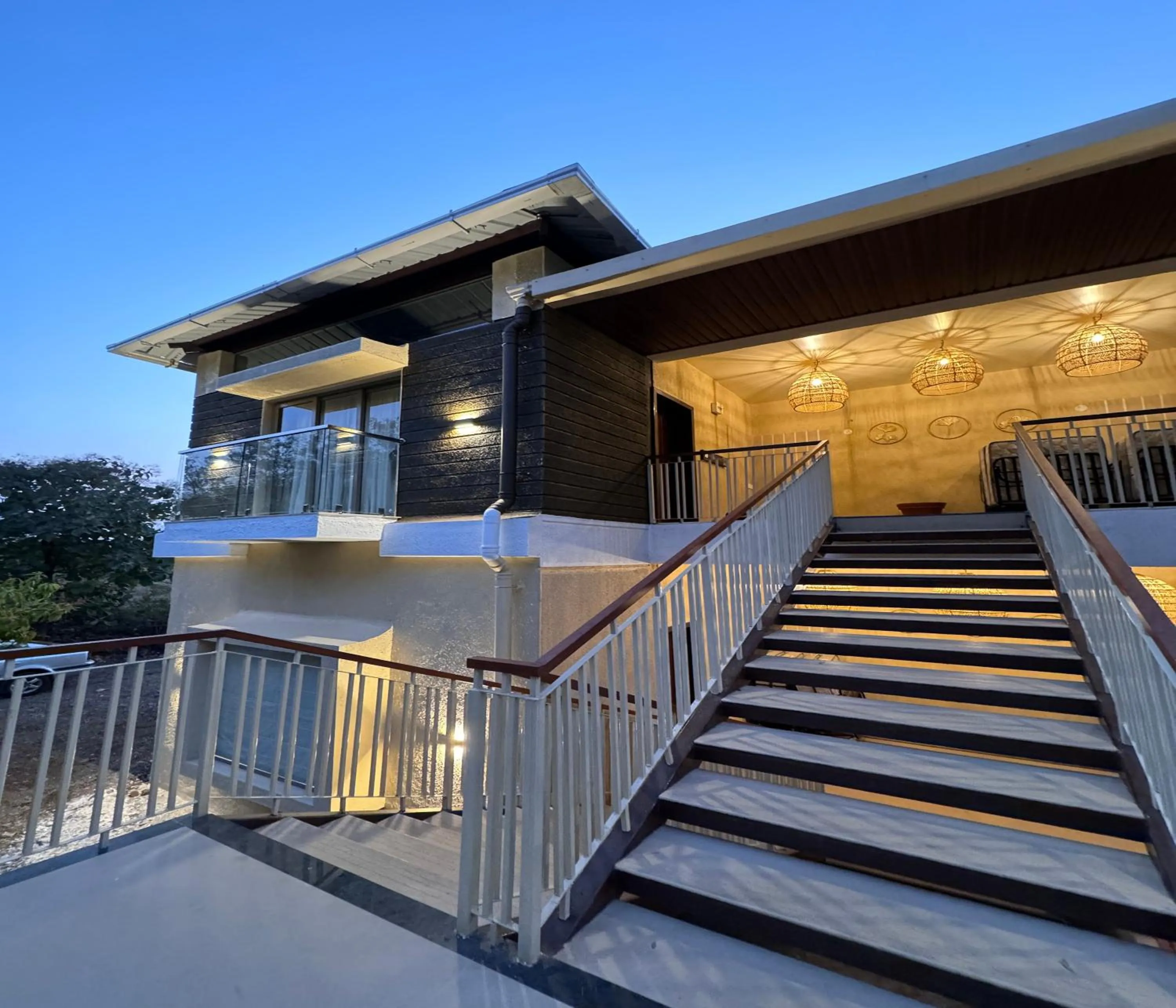 Garden view in Aranyagiri Countryside Resort, Near Pune