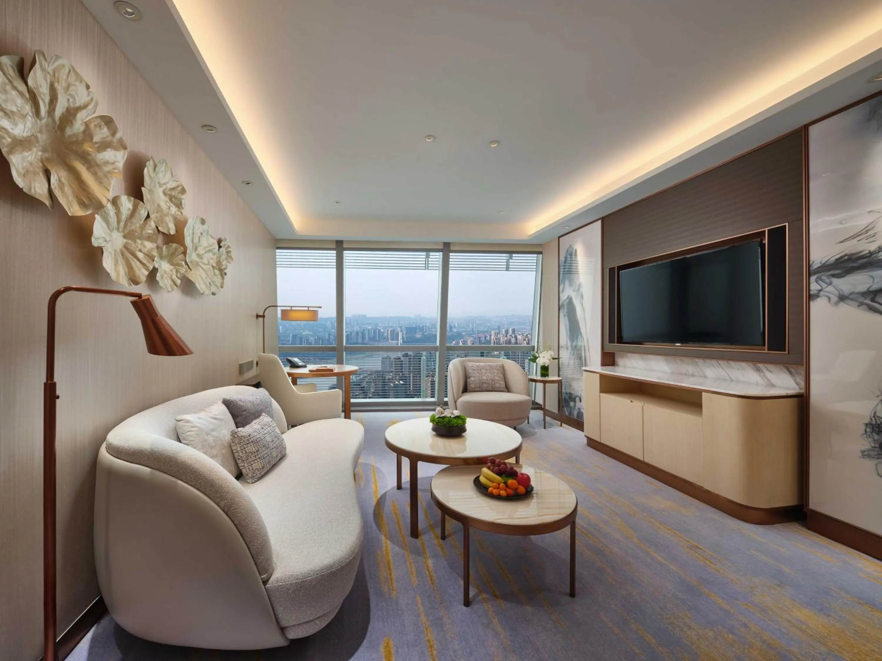 Photo of the whole room in InterContinental Chongqing Raffles City by IHG