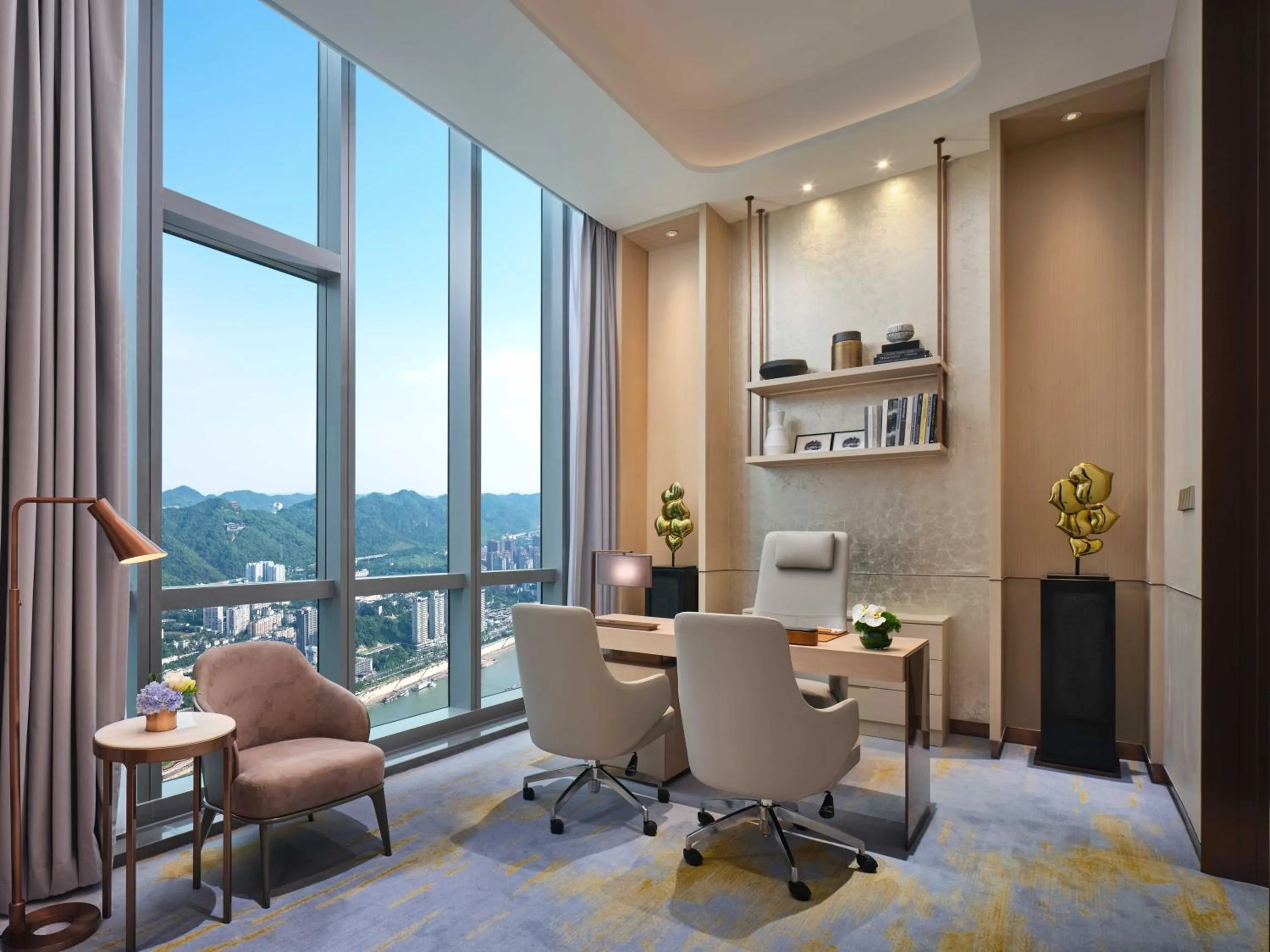 Photo of the whole room in InterContinental Chongqing Raffles City by IHG