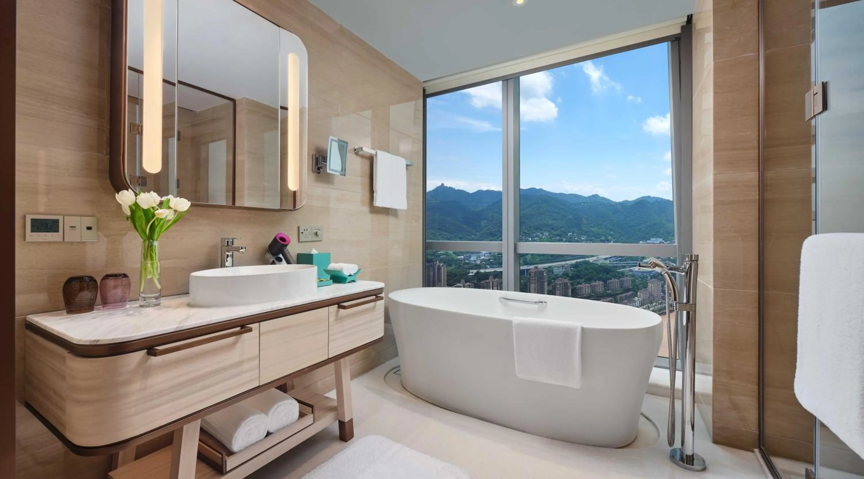 City view in InterContinental Chongqing Raffles City by IHG