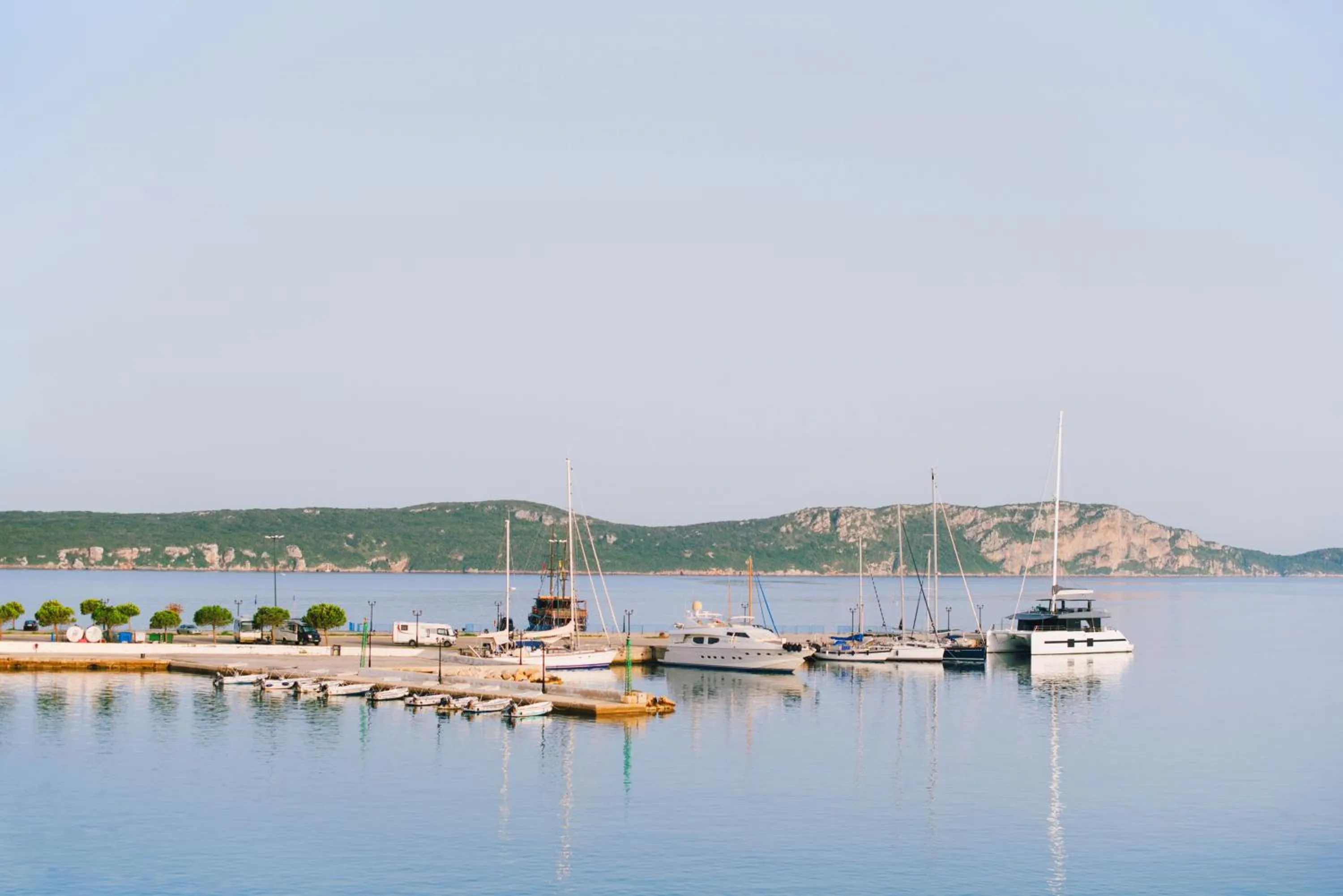 Sea view in Karalis City Hotel