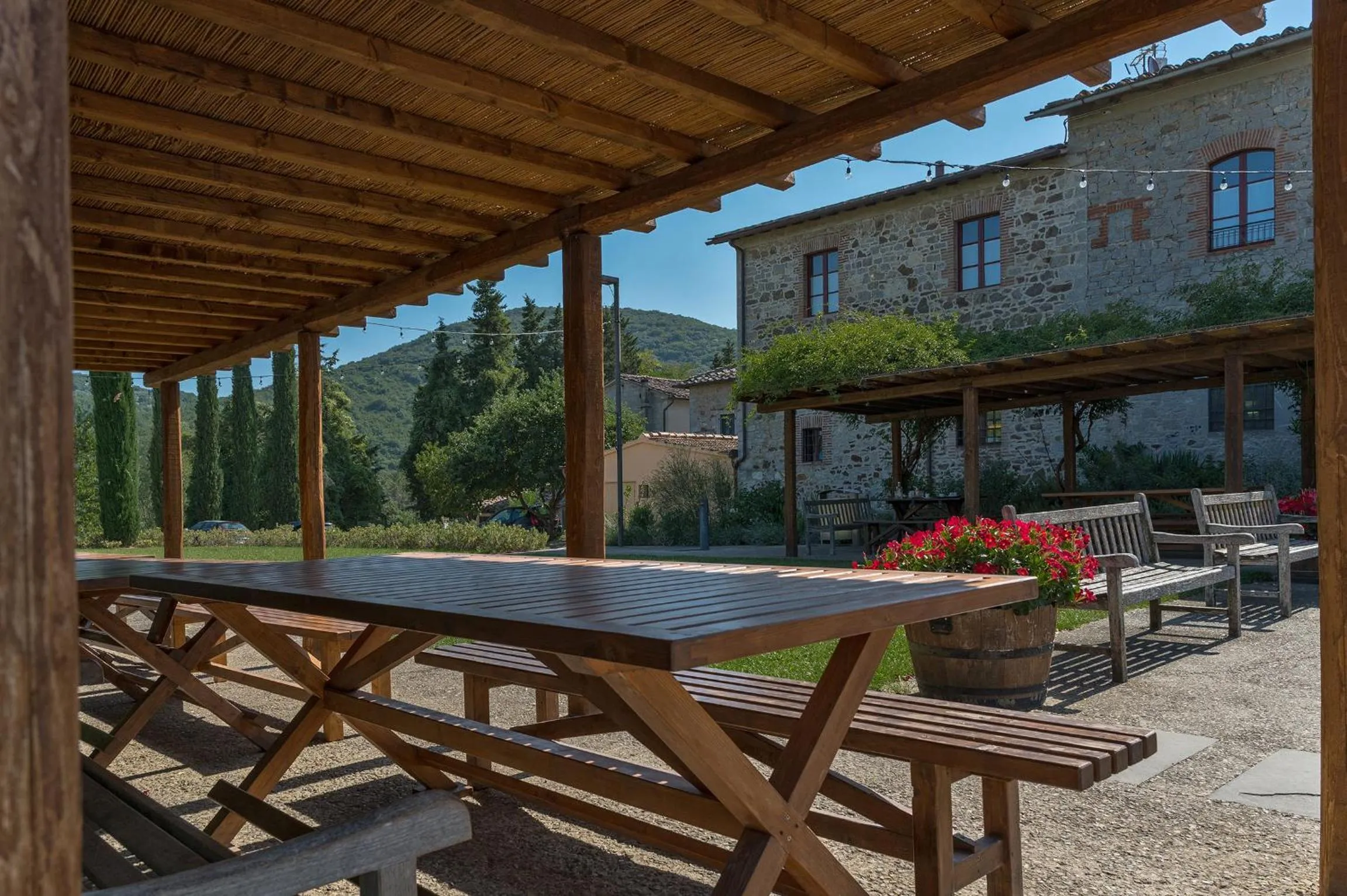Patio in RICASOLI, Brolio Agriroom