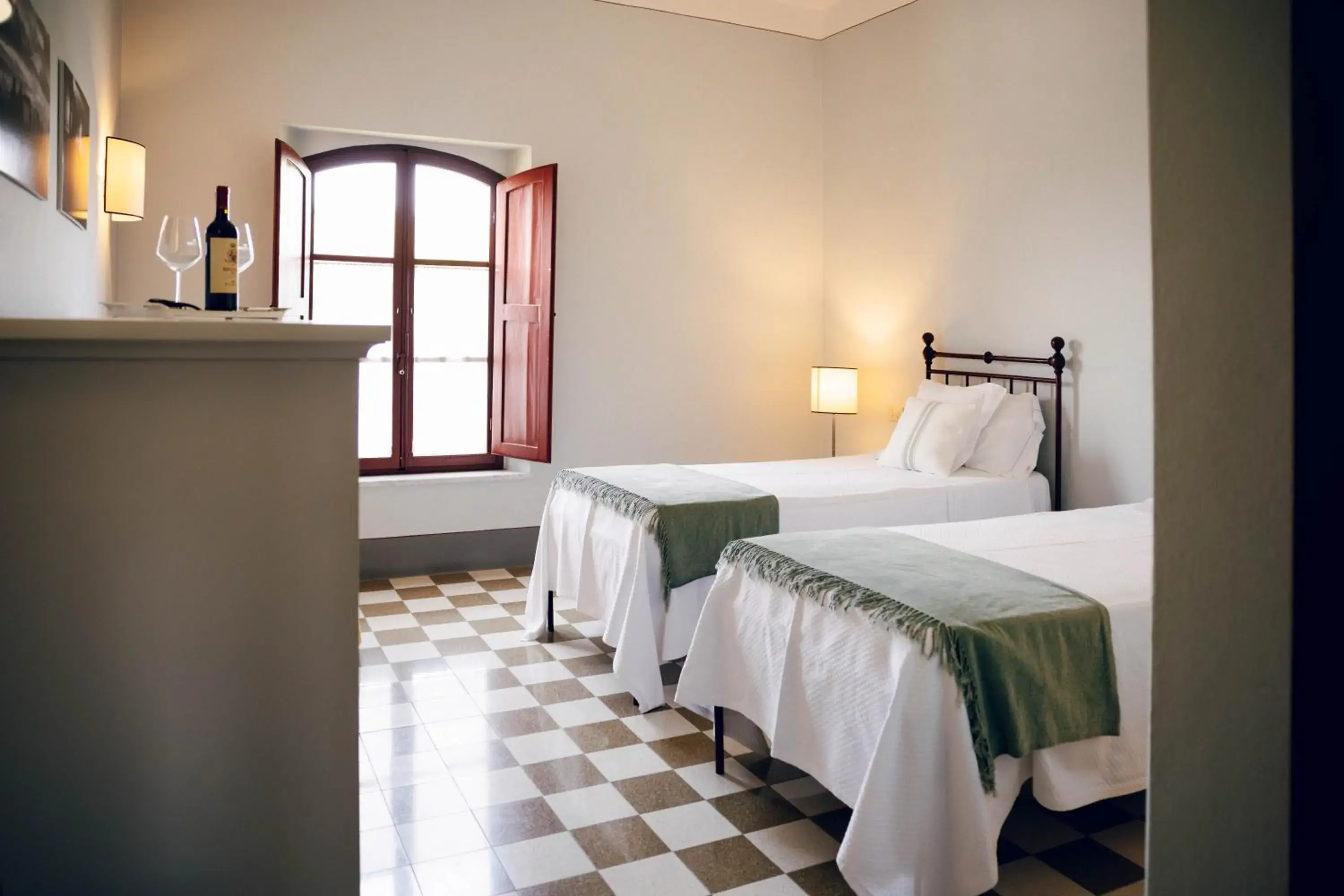 Twin Room with Garden View - single occupancy in RICASOLI, Brolio Agriroom Twin Room with Garden View - single occupancy in RICASOLI, Brolio Agriroom