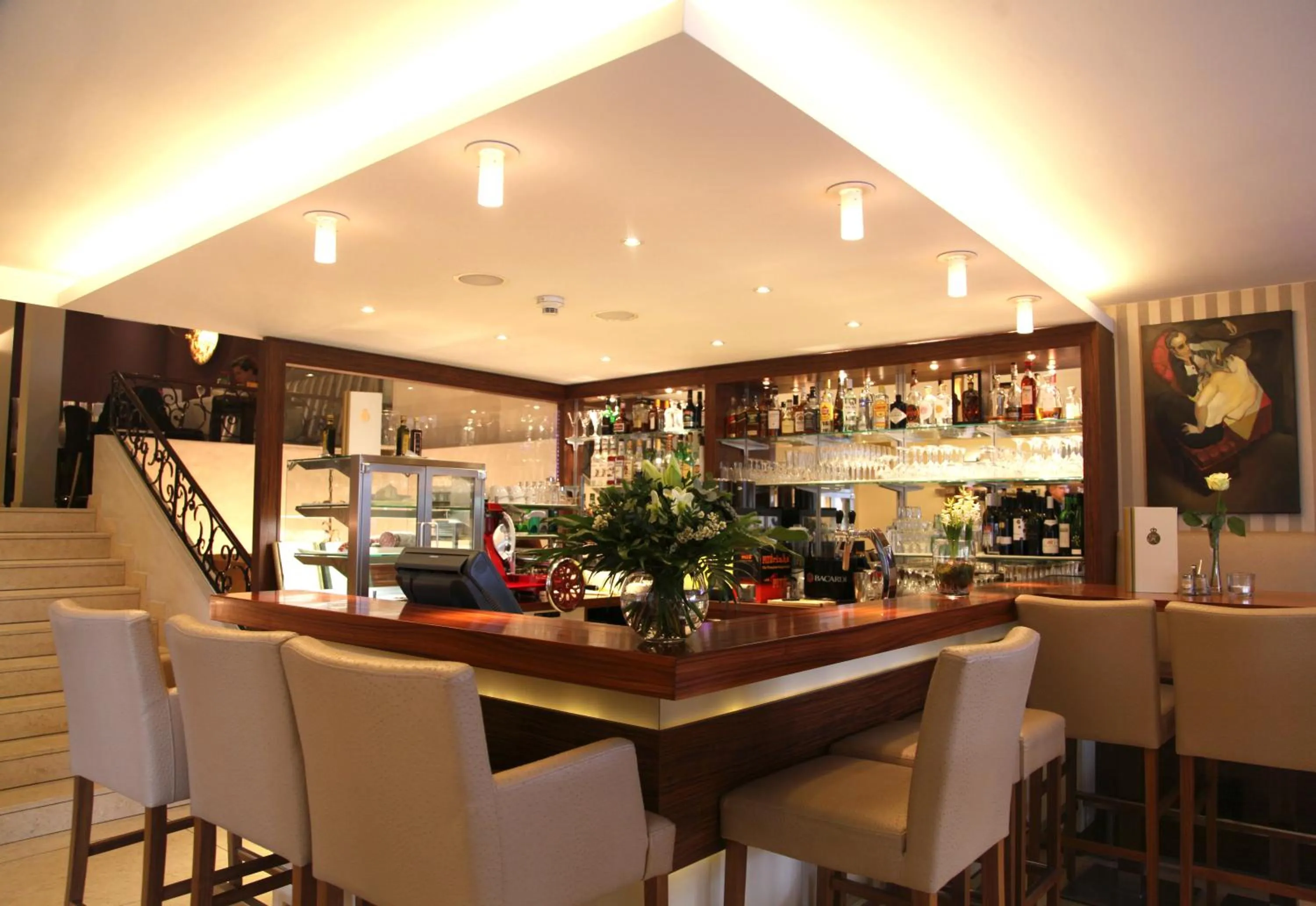 Lounge or bar in Central-Hotel Kaiserhof