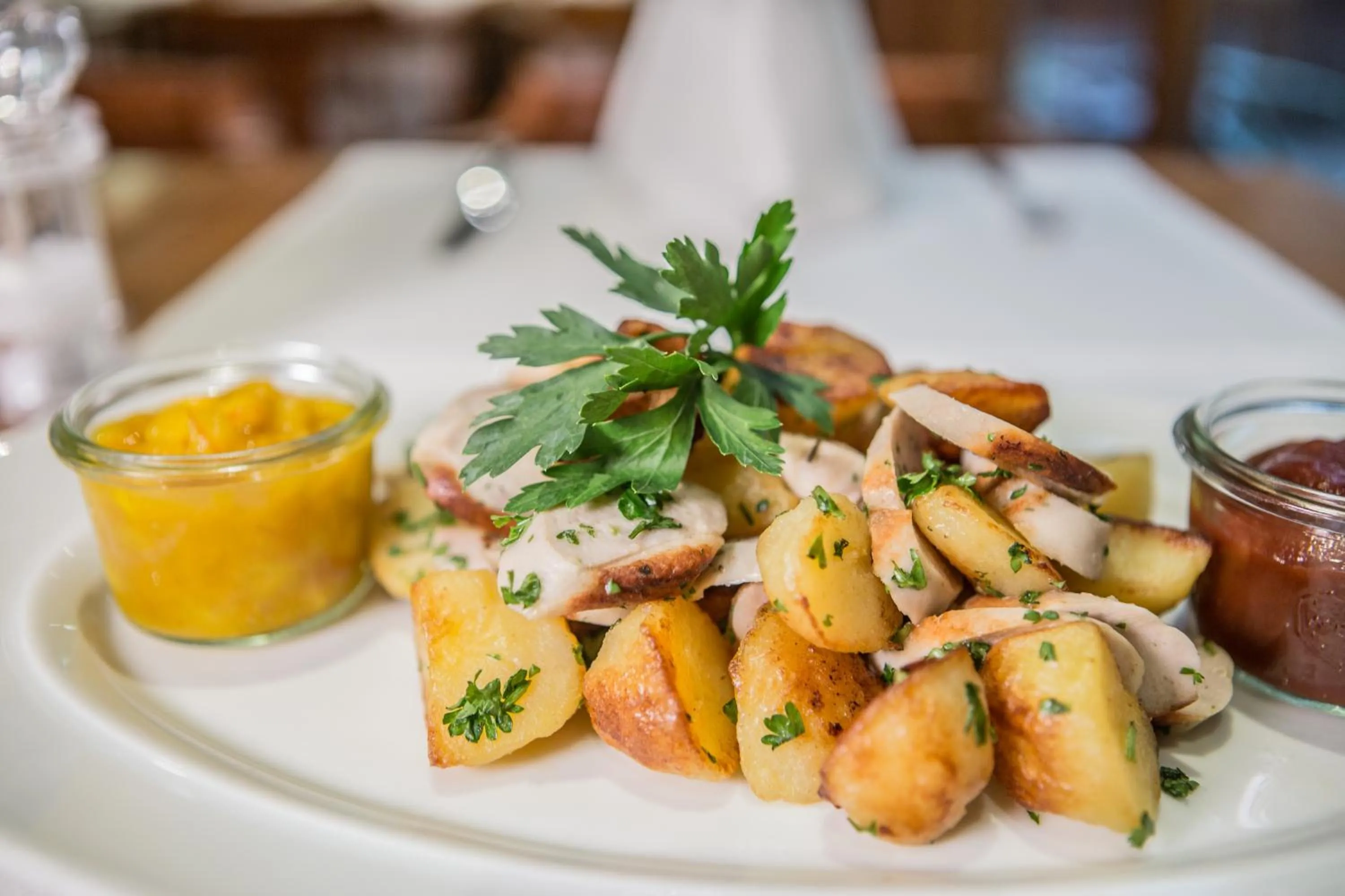Food close-up in Central-Hotel Kaiserhof