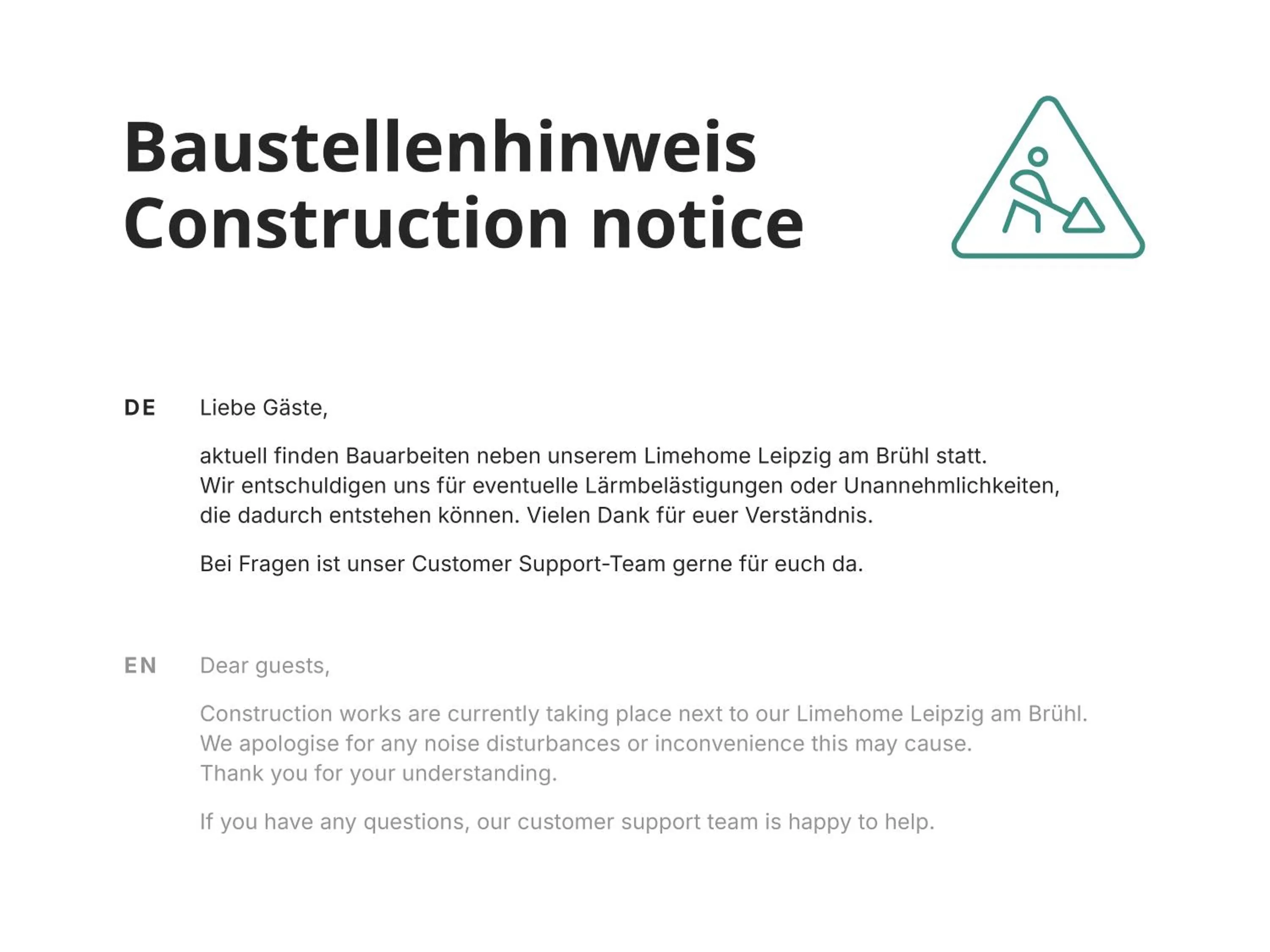 Property logo or sign in Limehome Leipzig Am Brühl