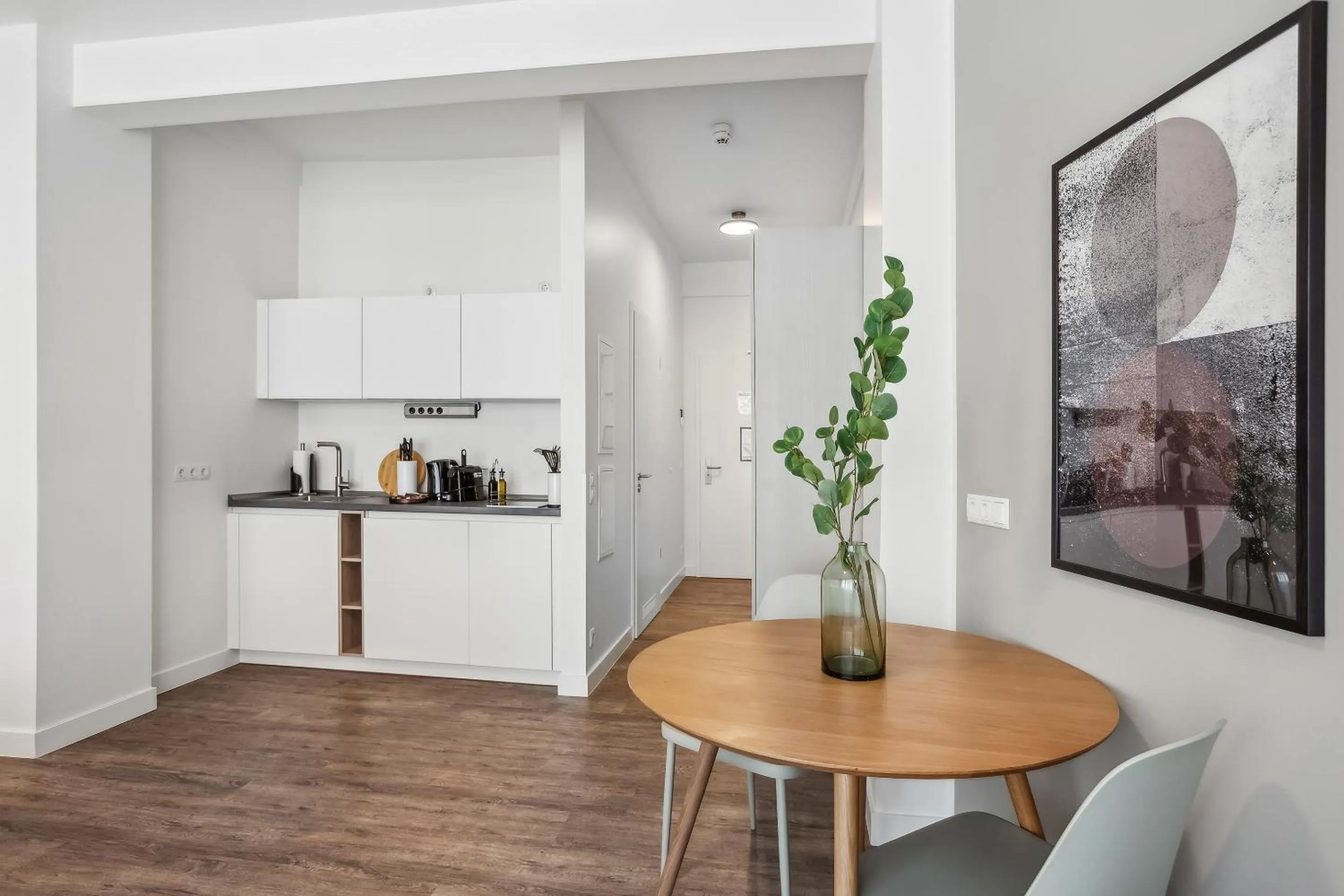 Coffee/tea facilities in Limehome Leipzig Am Brühl