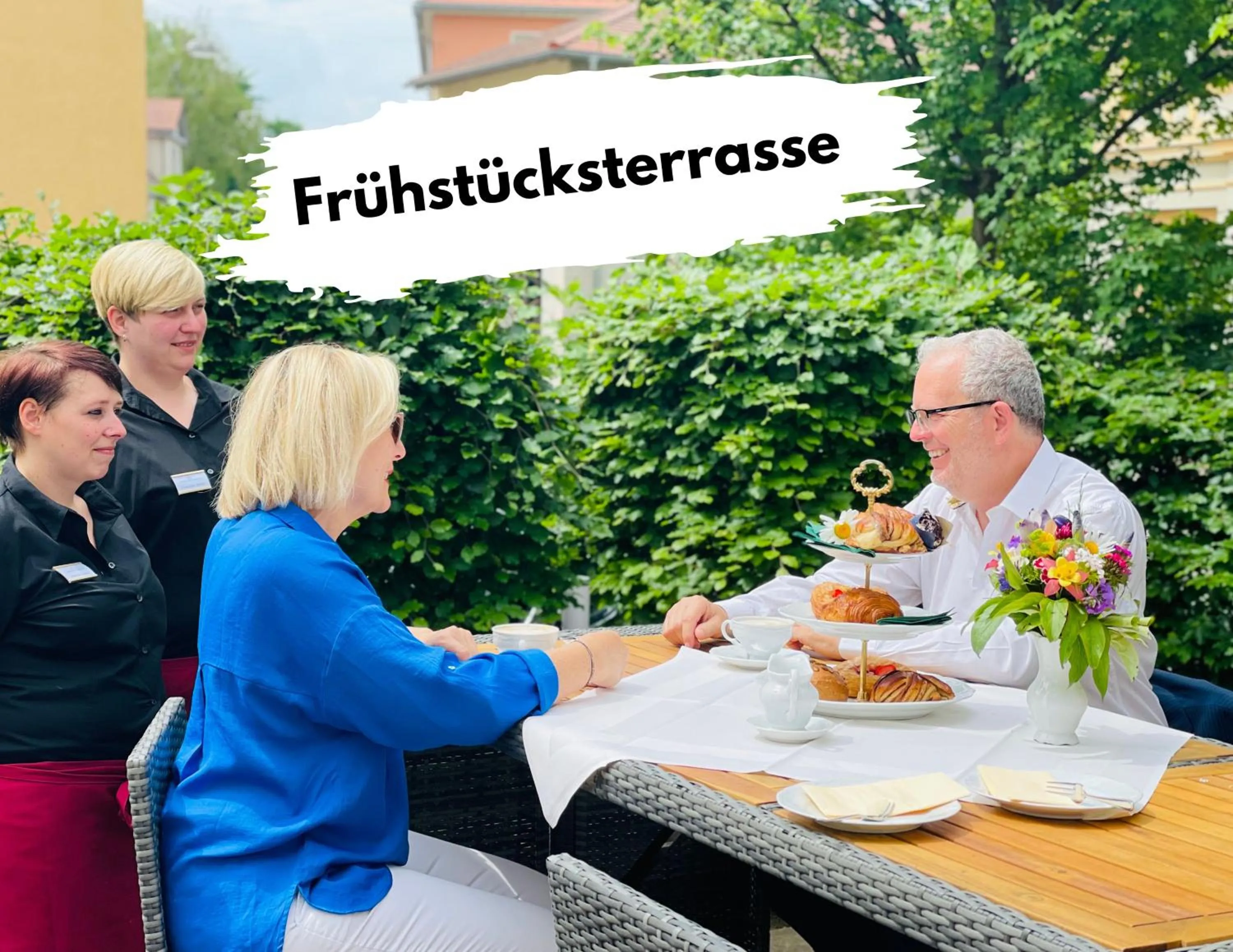 Garden in Boutique-Hotel Amalienhof