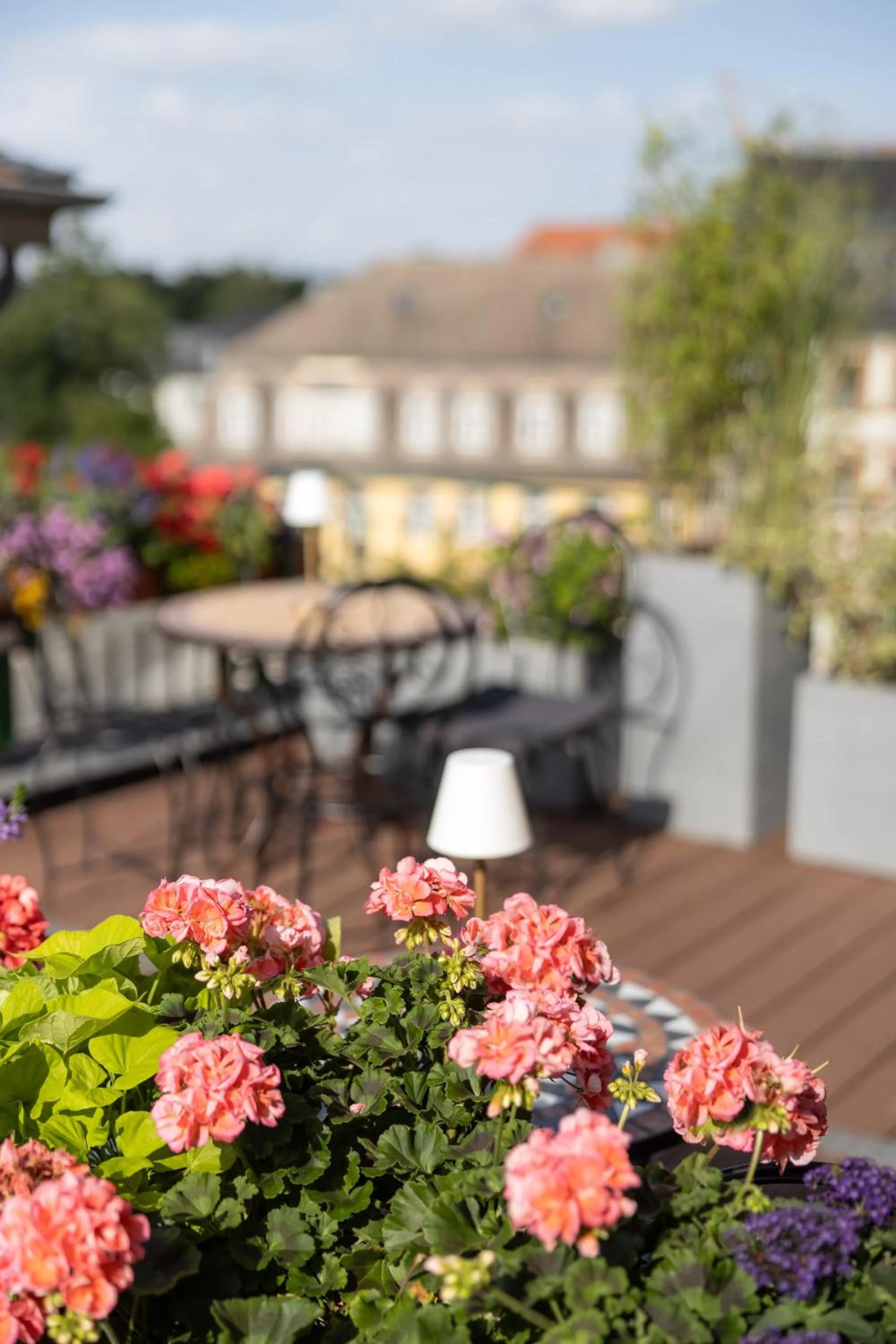 Balcony/Terrace in Boutique-Hotel Amalienhof