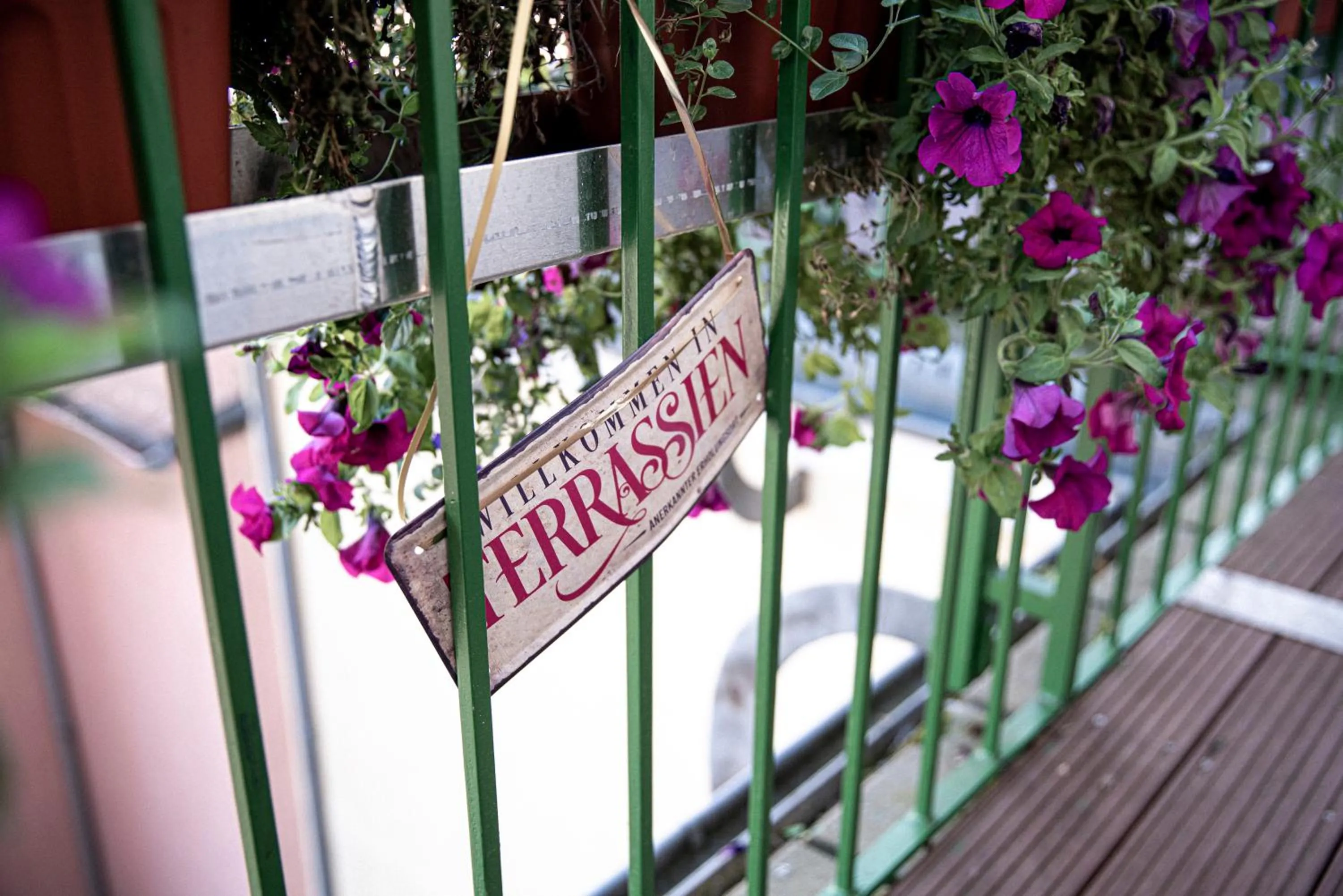 Balcony/Terrace in Boutique-Hotel Amalienhof