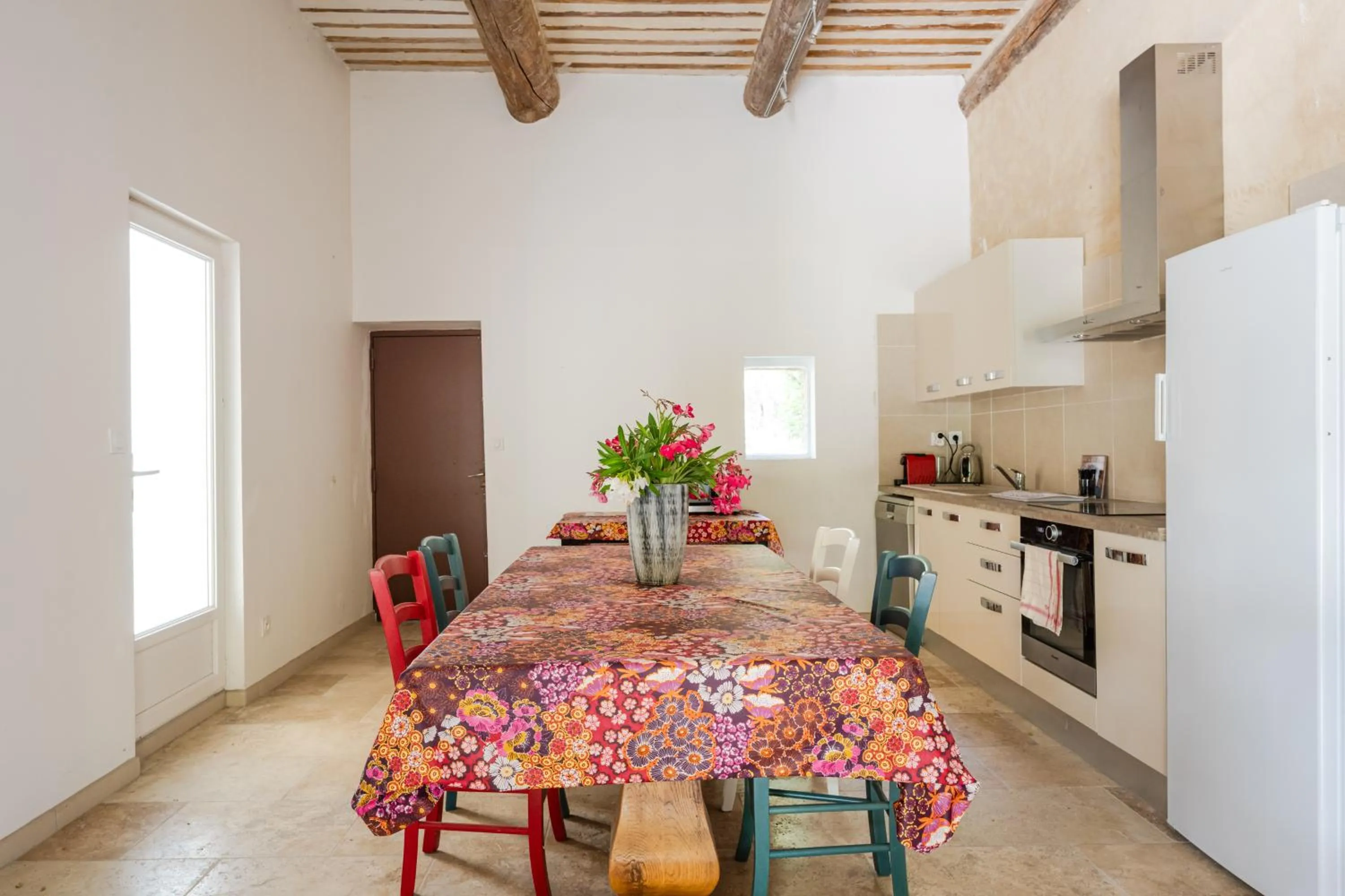 Communal kitchen in La Pastorale