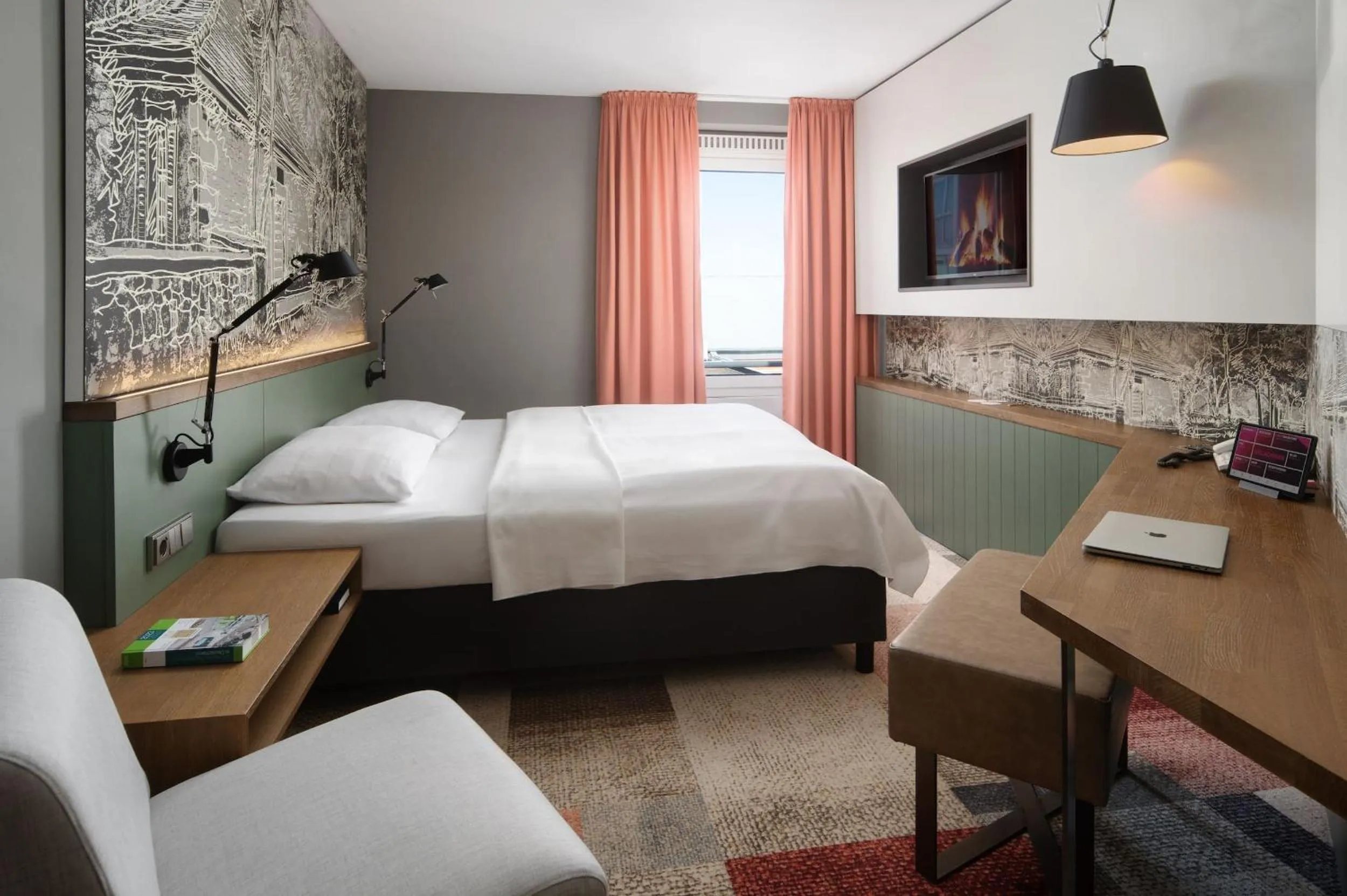 Bed in Hotel FREIZEIT IN