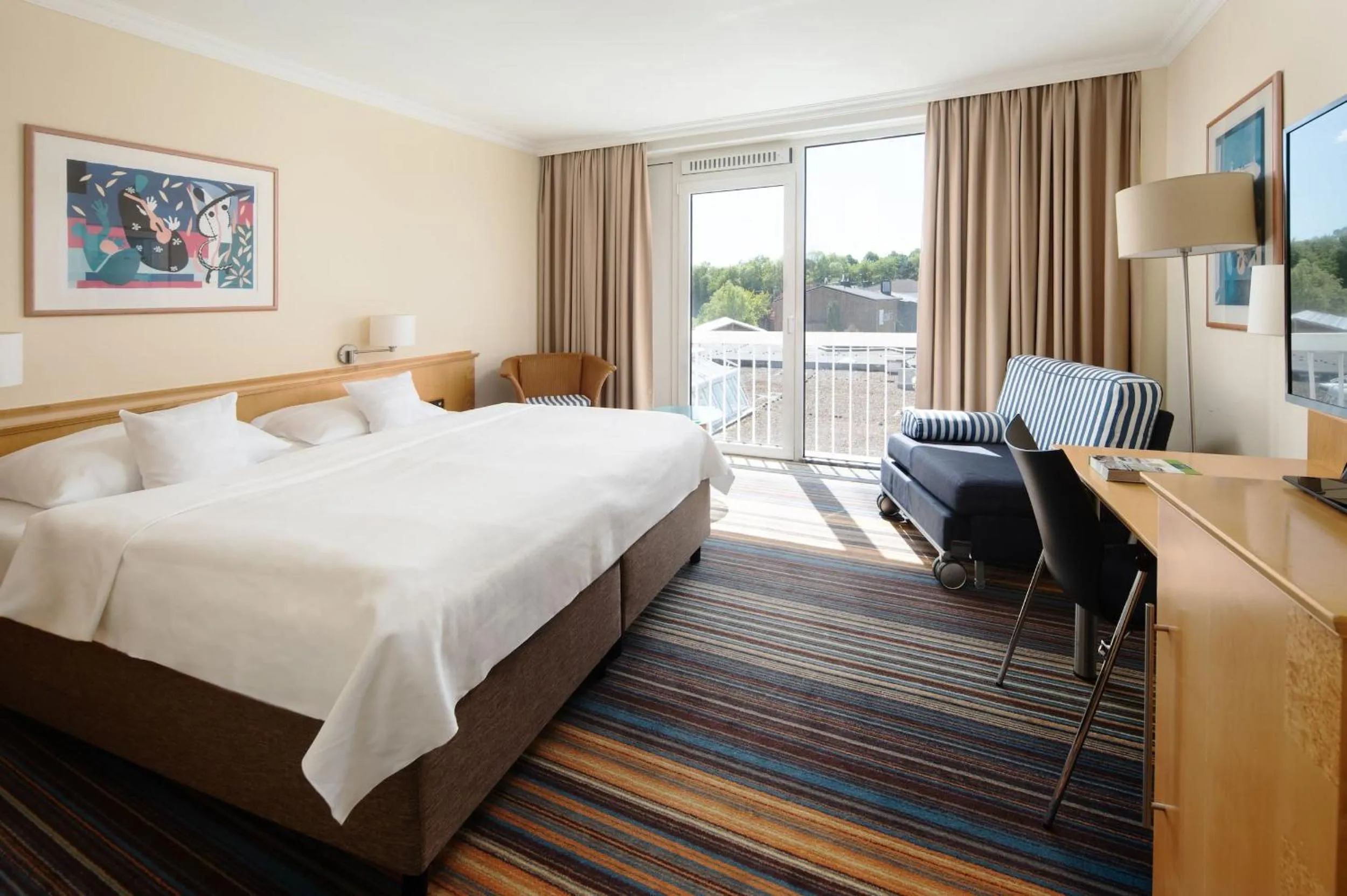 Bed in Hotel FREIZEIT IN