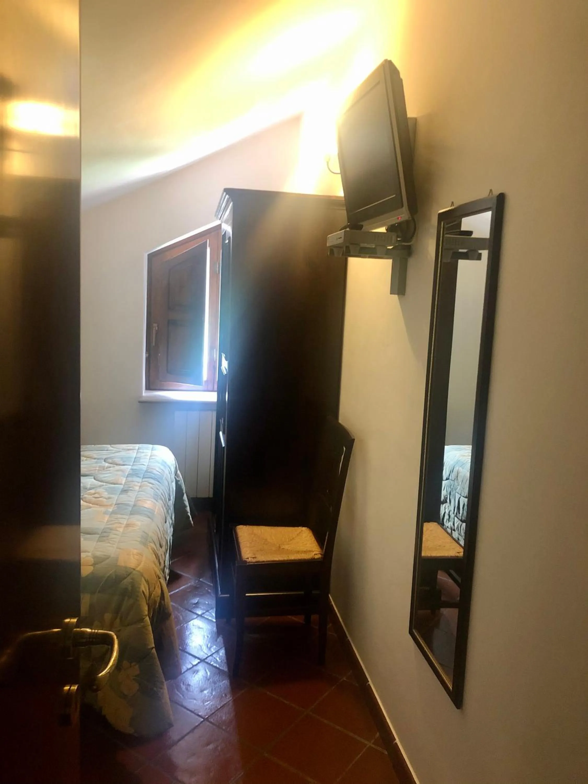 Bed in Hotel Bucaneve