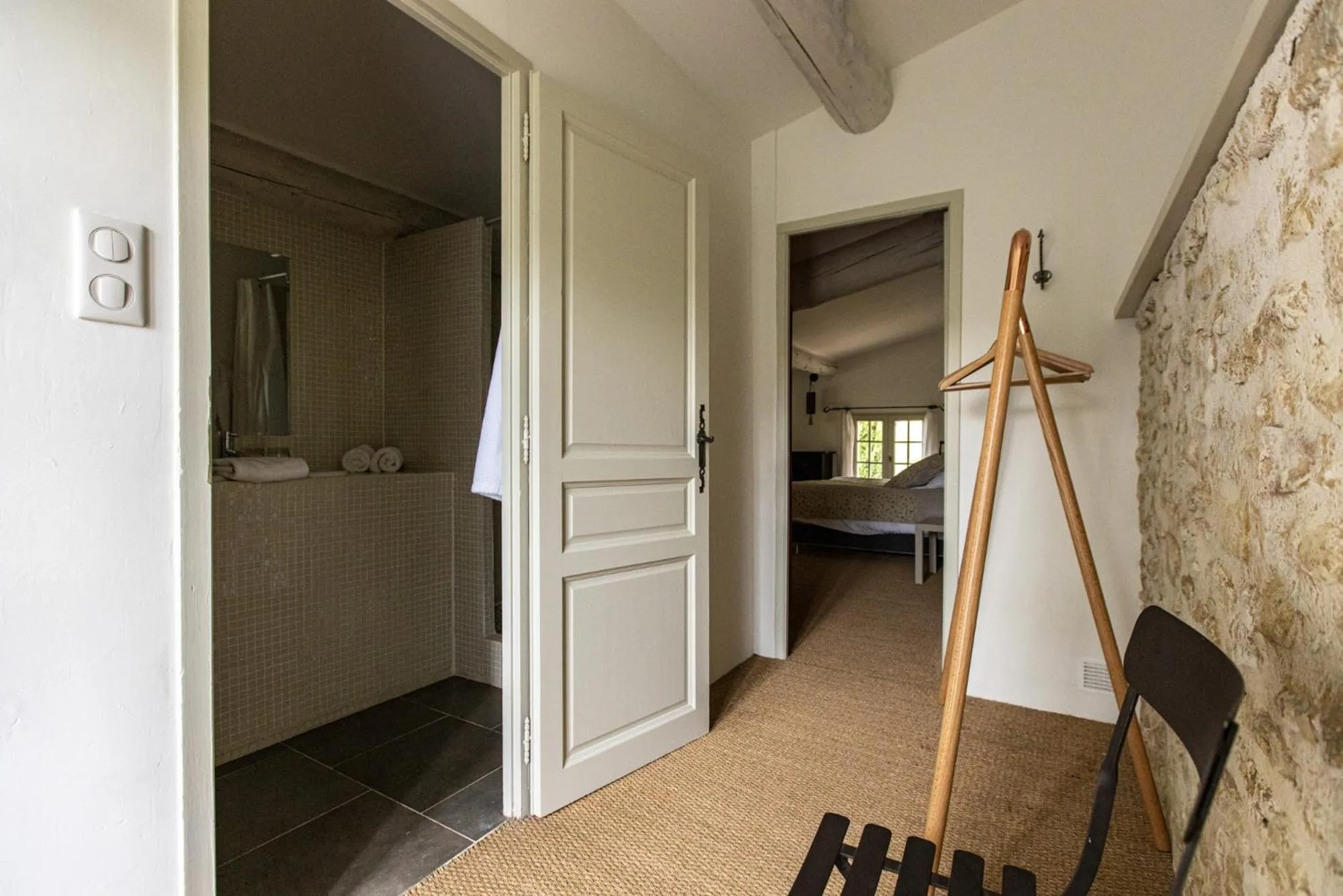 Decorative detail in Le Prieuré La Madelène