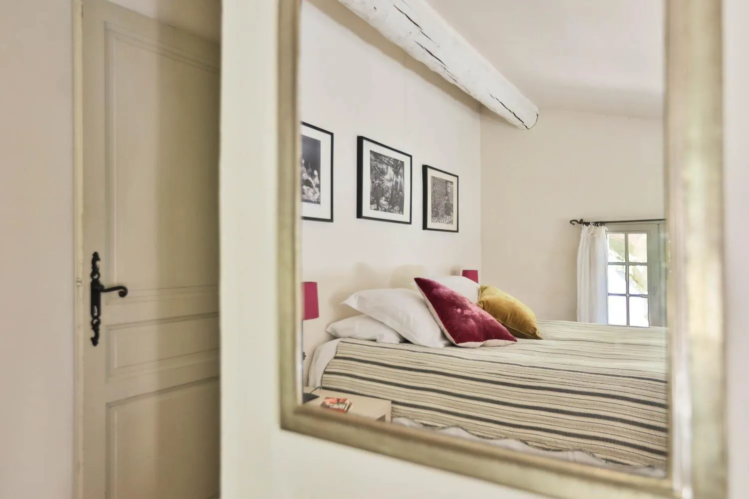 Bed in Le Prieuré La Madelène