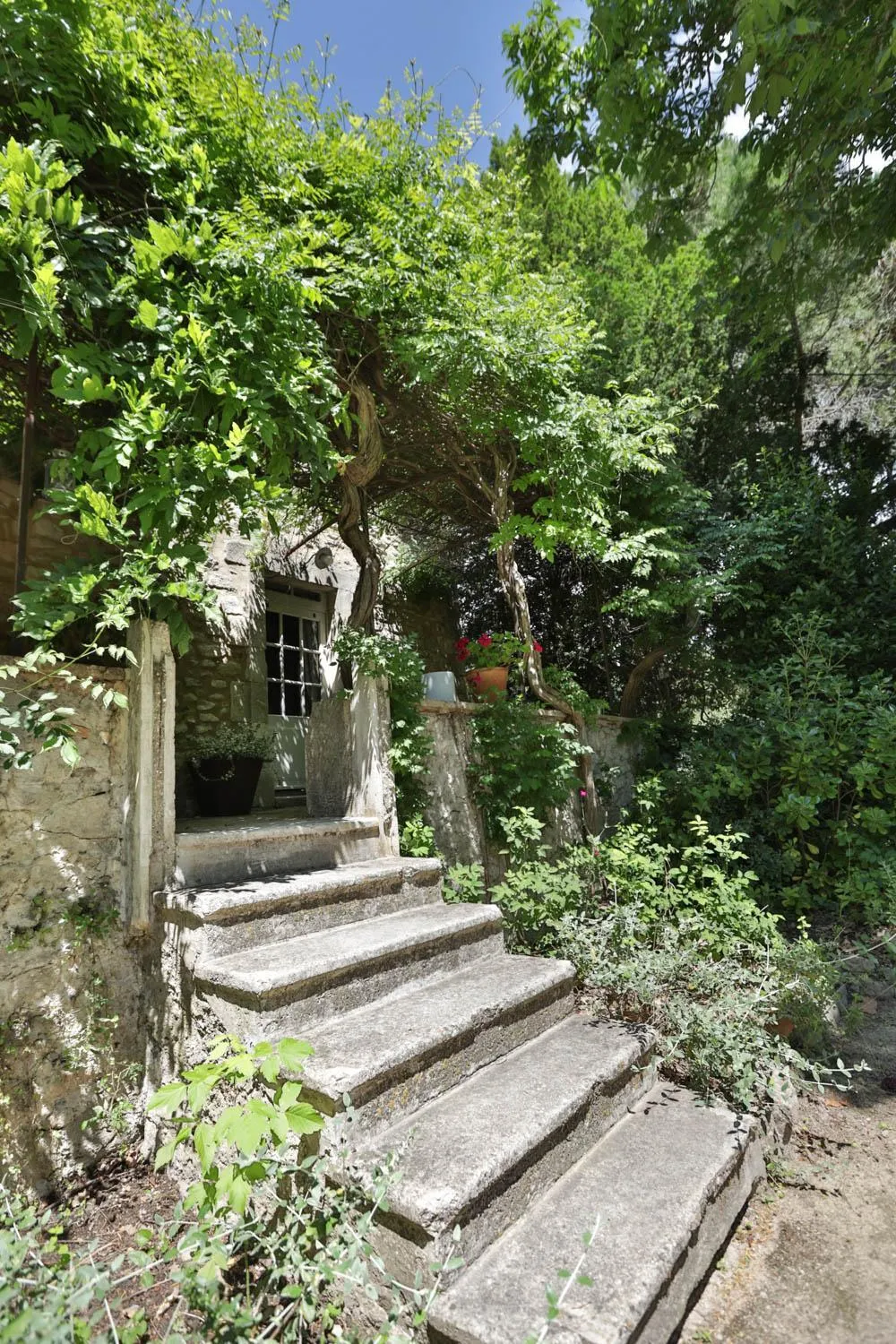 View (from property/room) in Le Prieuré La Madelène