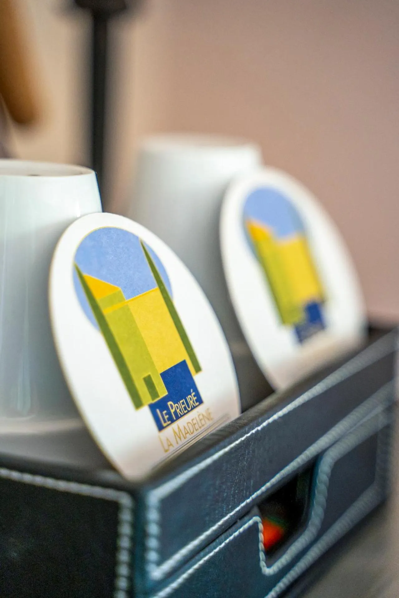 Decorative detail in Le Prieuré La Madelène