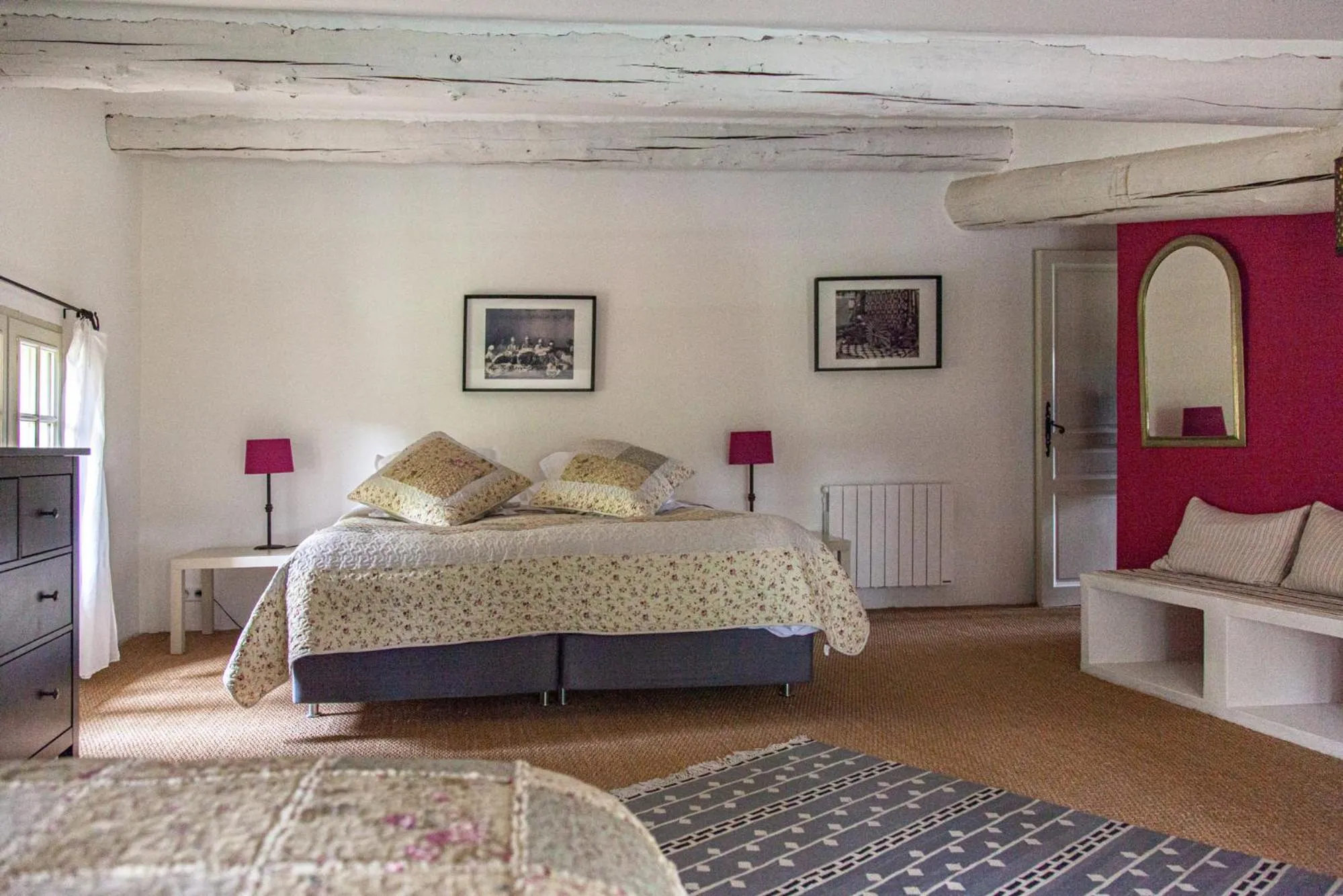 Bed in Le Prieuré La Madelène