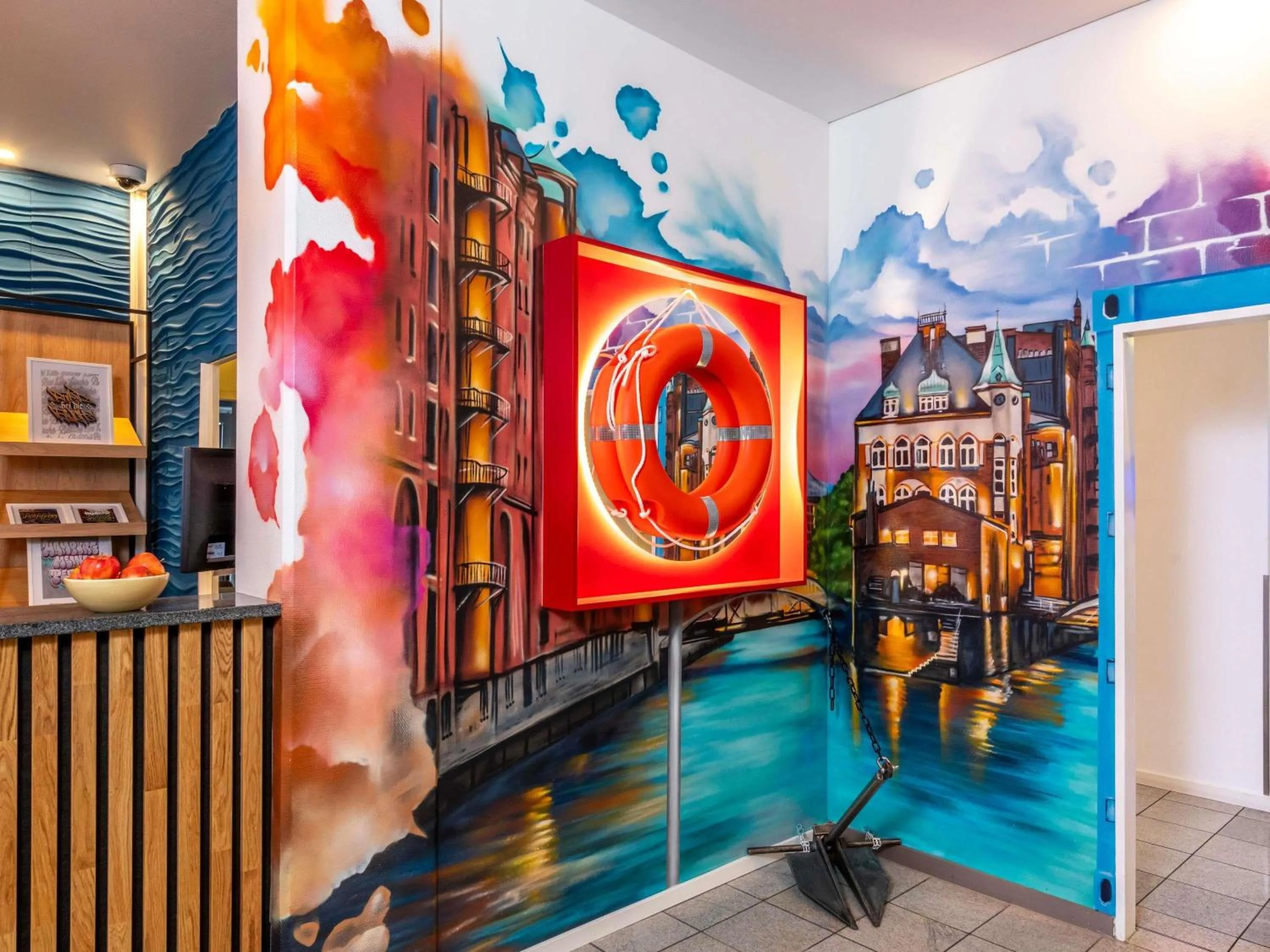 Property building in ibis Styles Hamburg Alster City