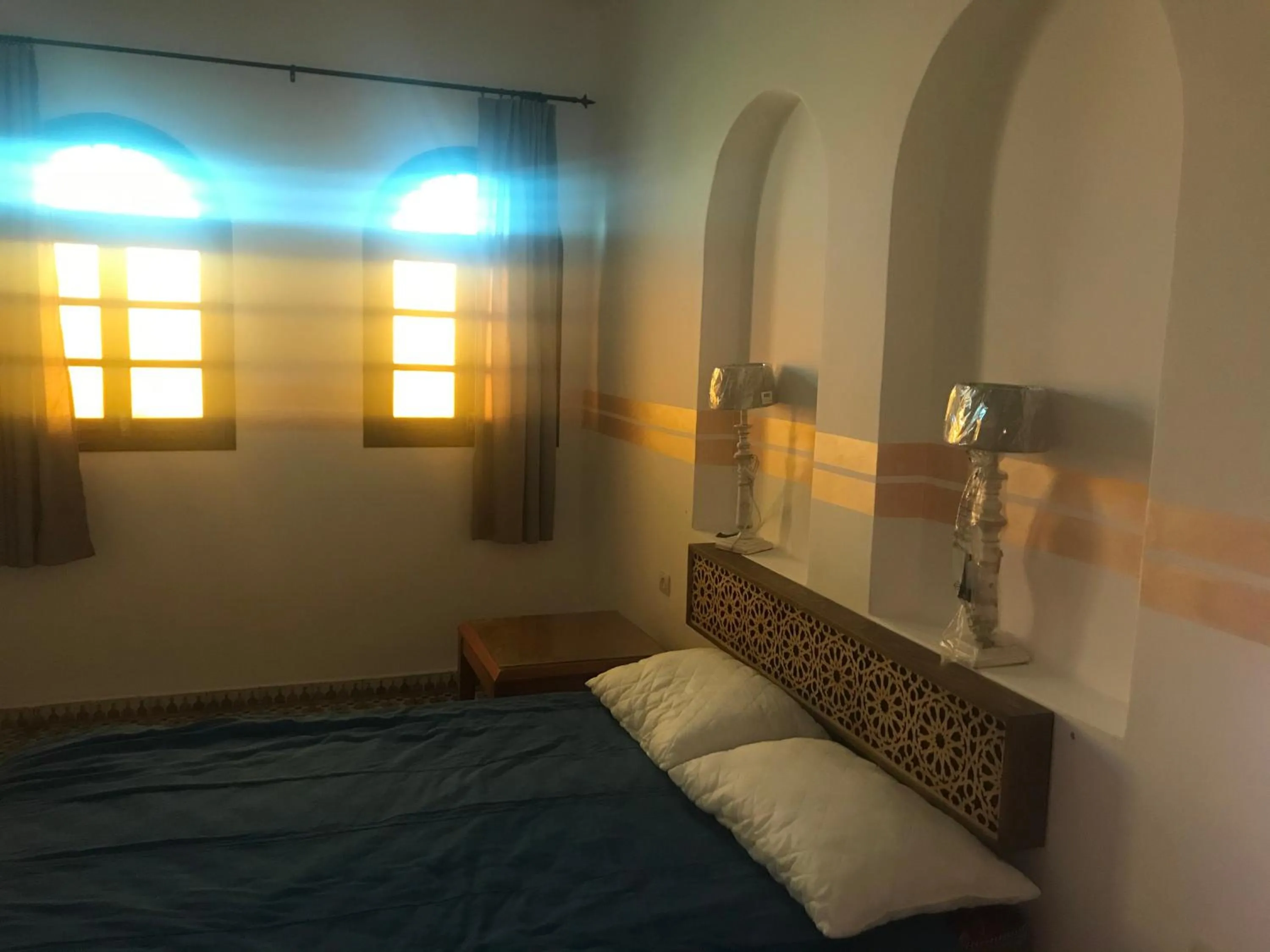 Bed in Riad Salt River