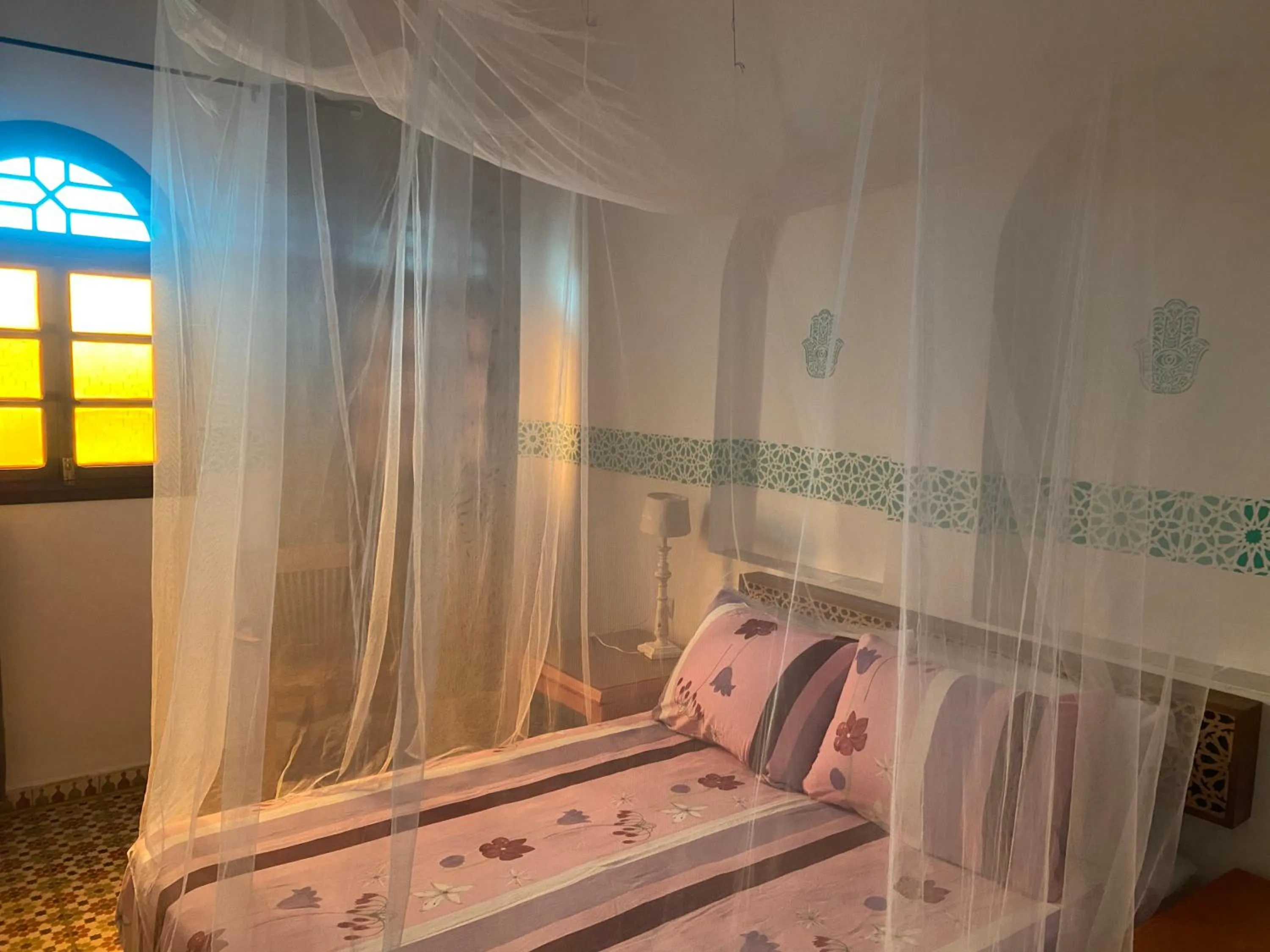 Bed in Riad Salt River