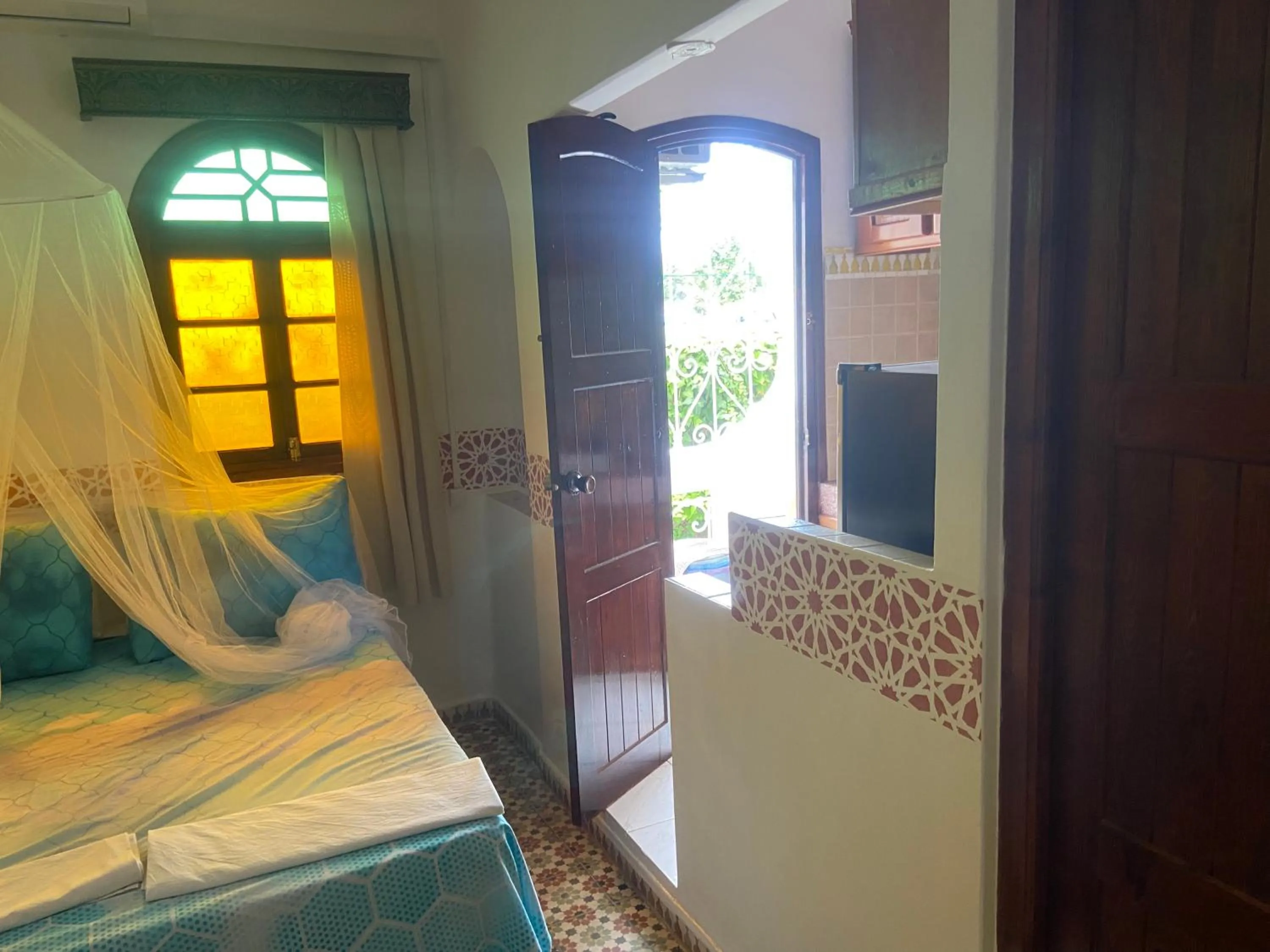 Bed in Riad Salt River