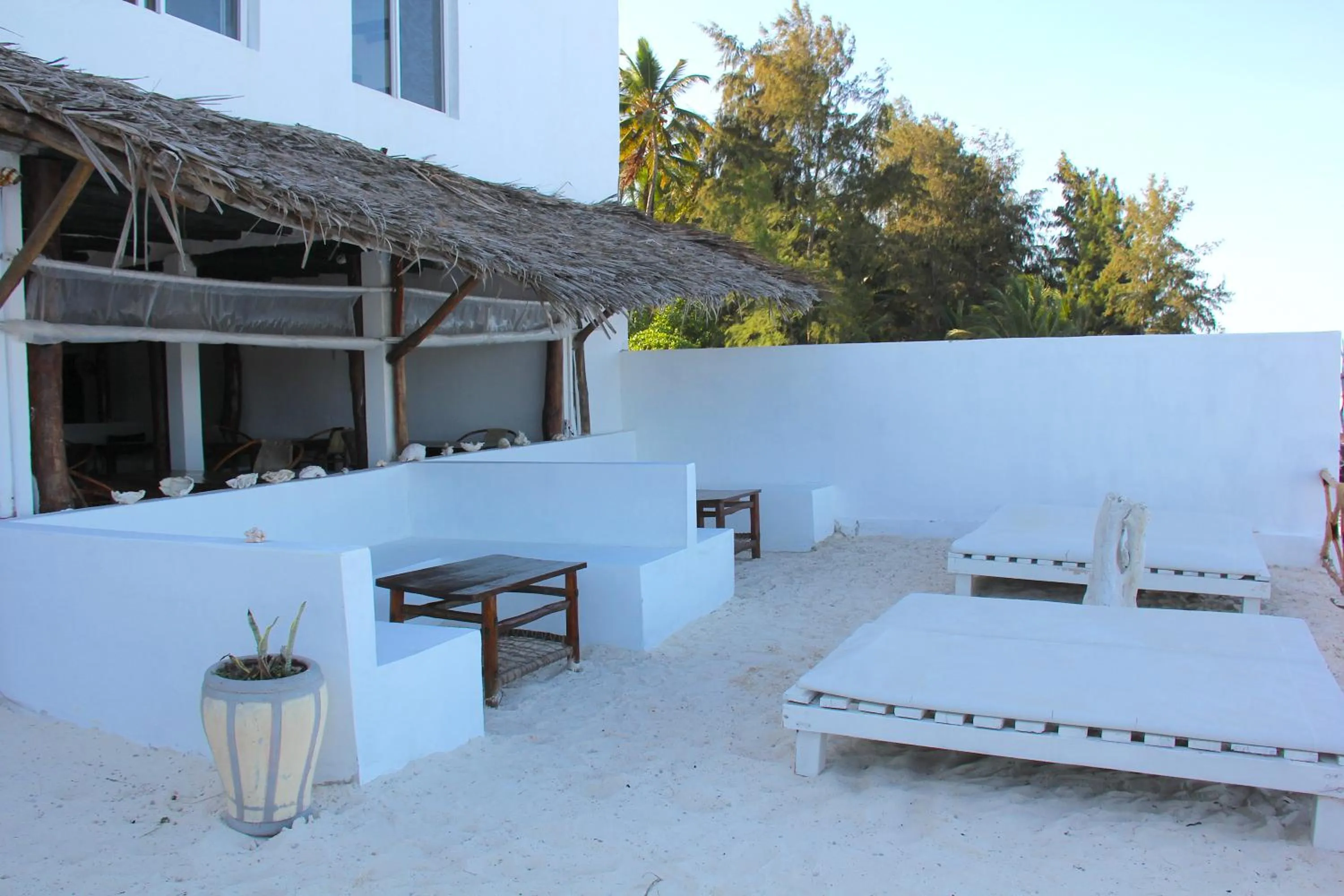 Patio in Makuti Beach Bungalows