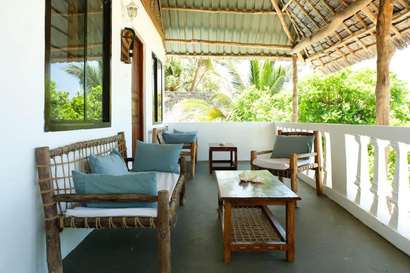 Patio in Makuti Beach Bungalows