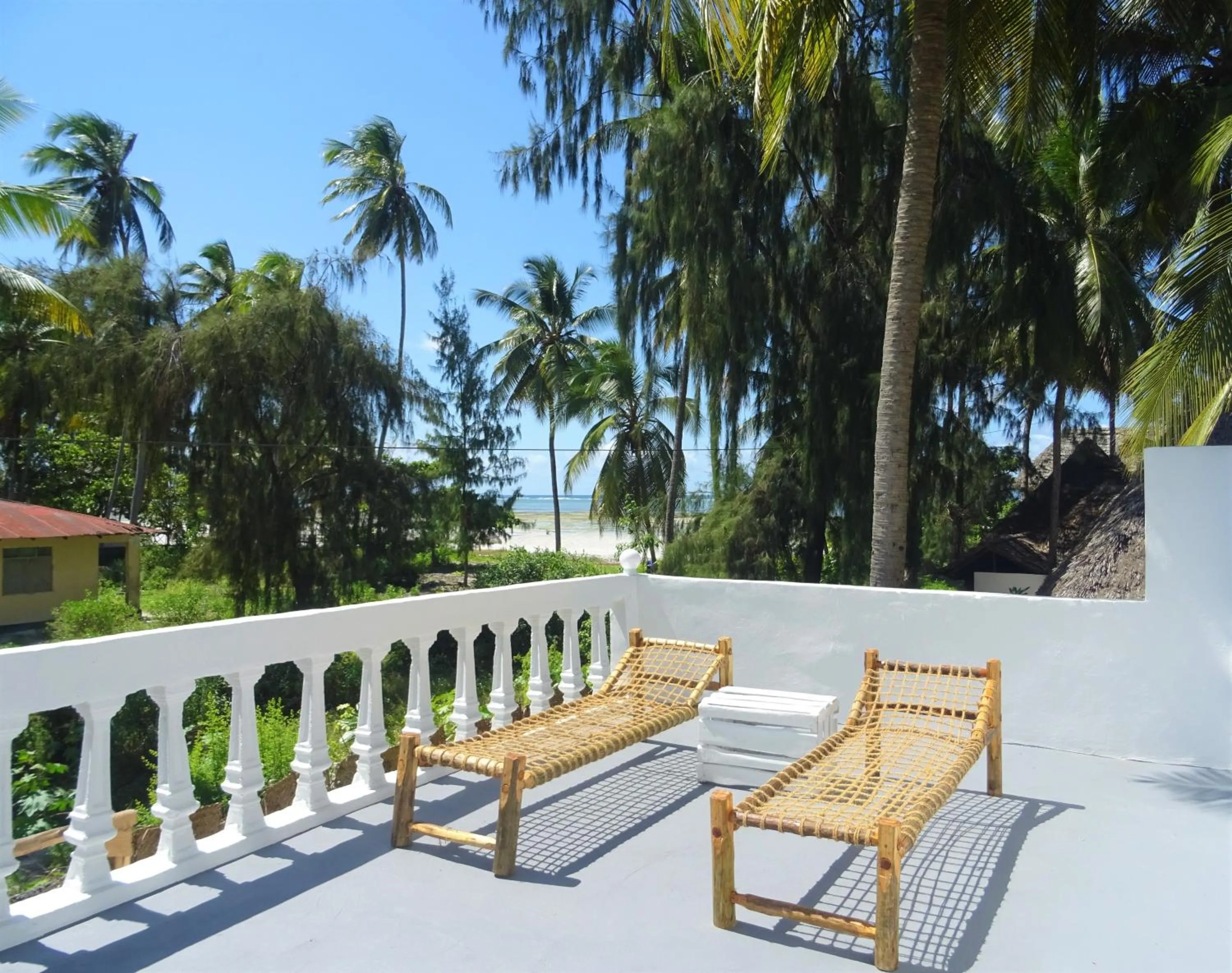 Balcony/Terrace in Makuti Beach Bungalows