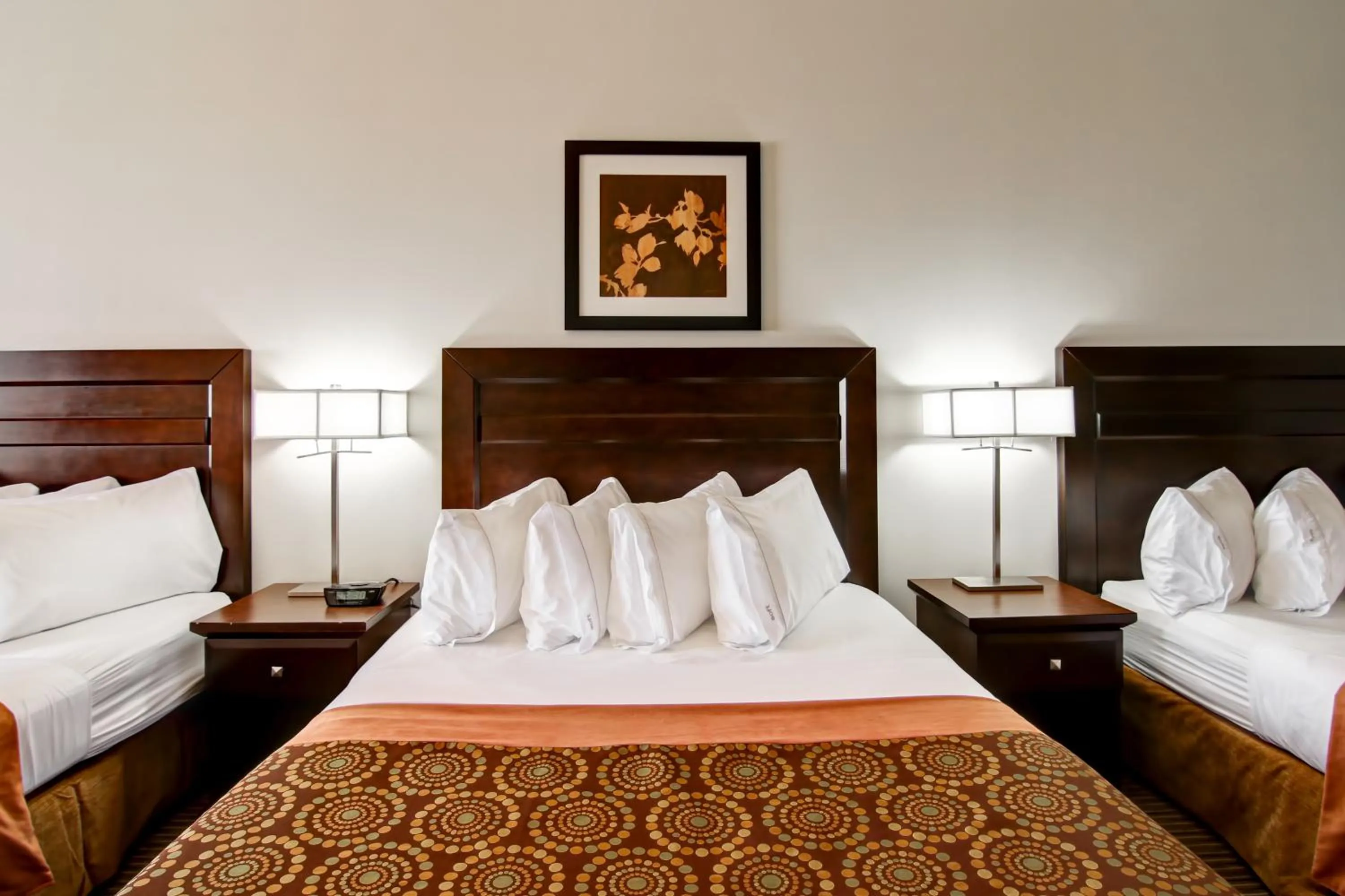 Bed in Canalta Hotel Humboldt