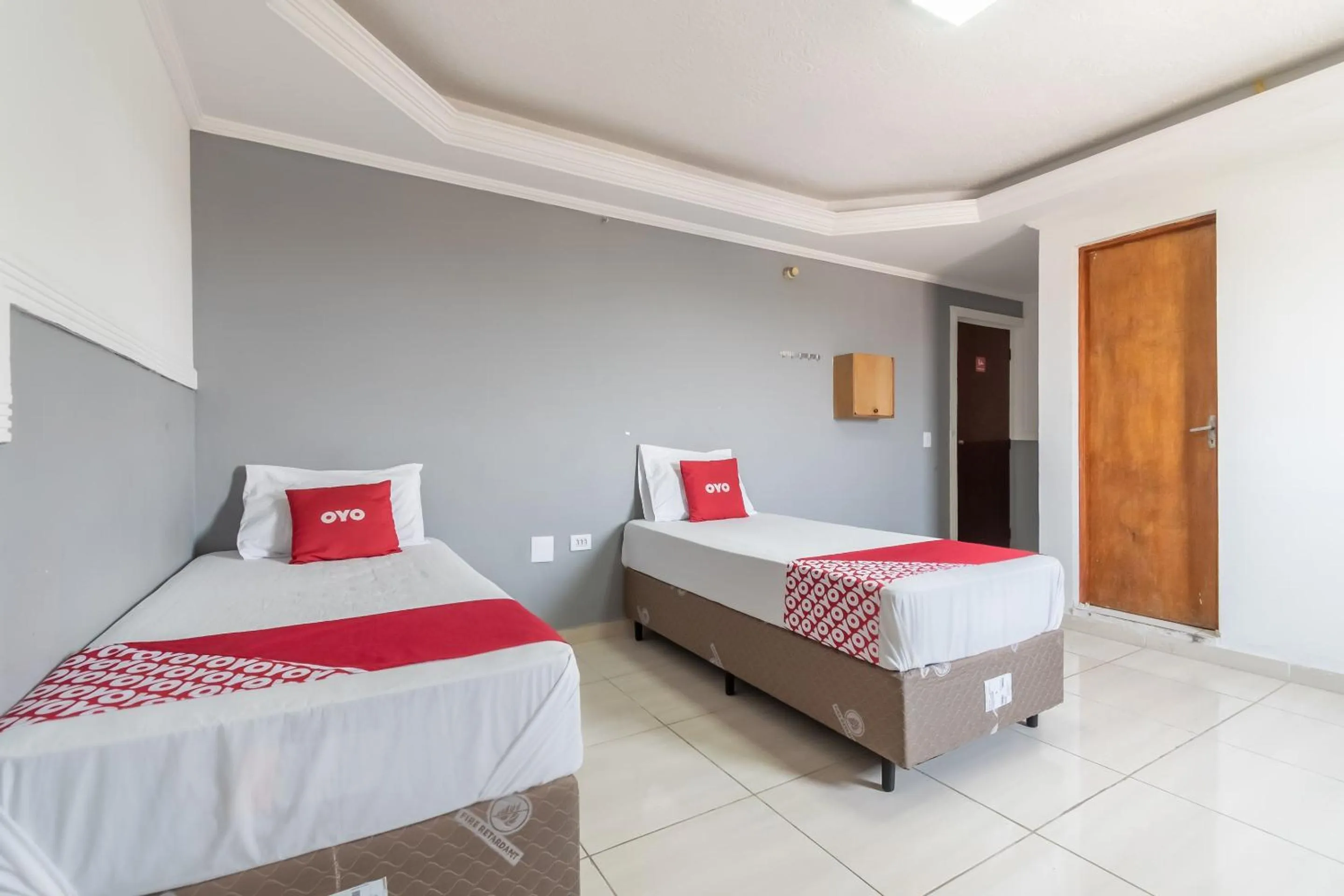 Bedroom, Bed in OYO Hotel San Remo, São Paulo