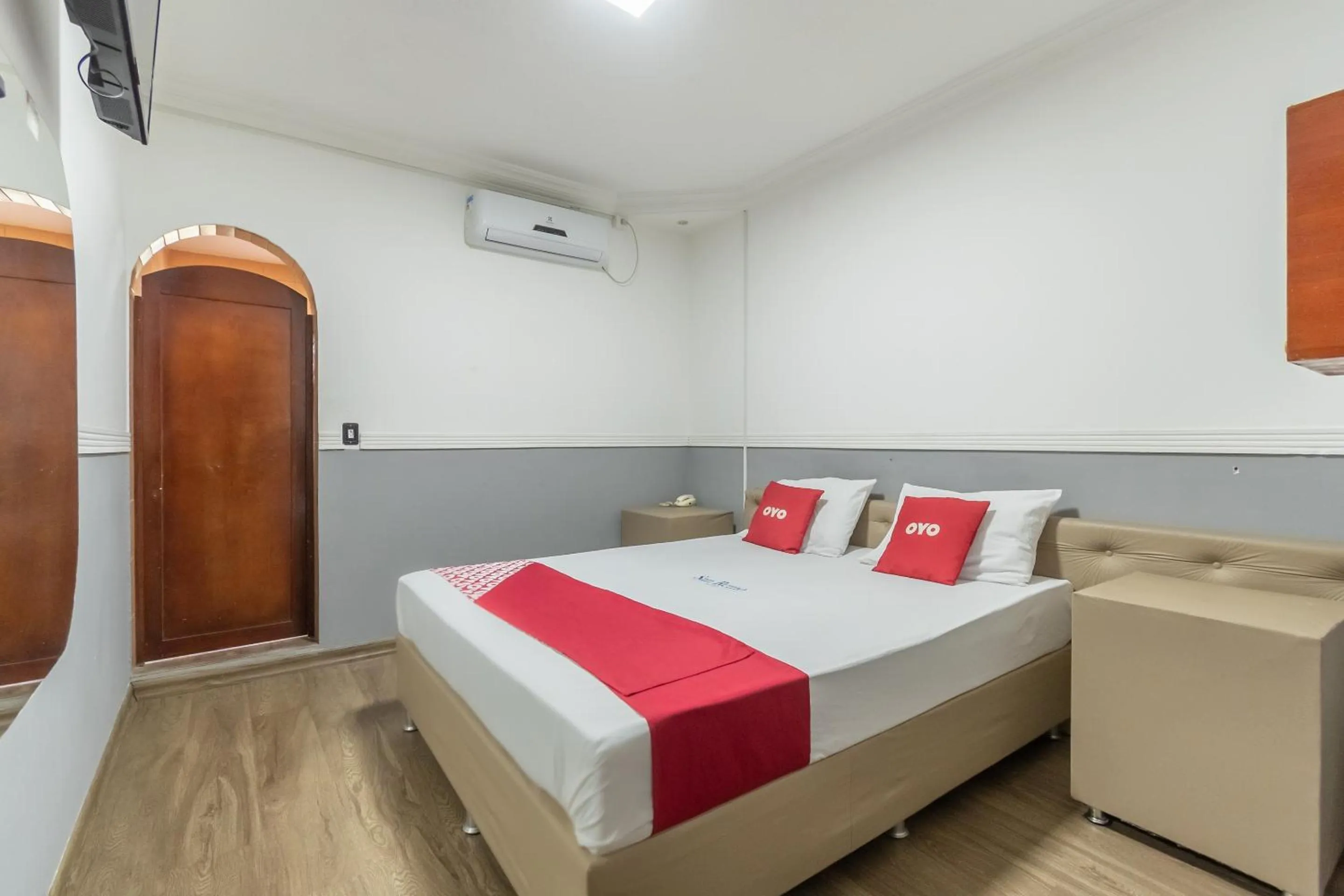 Bedroom, Bed in OYO Hotel San Remo, São Paulo