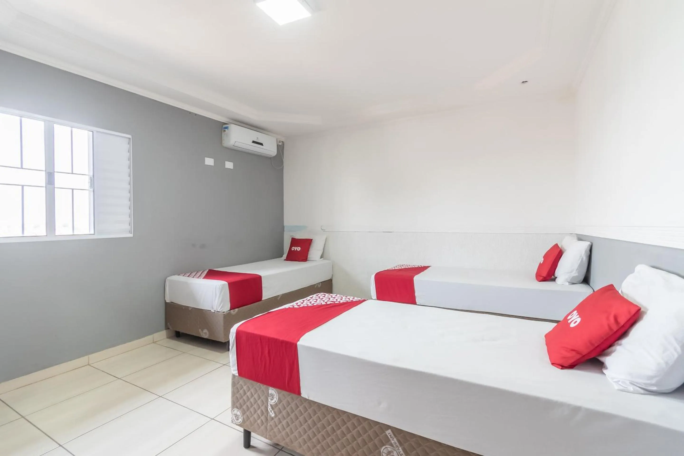 Bedroom, Bed in OYO Hotel San Remo, São Paulo