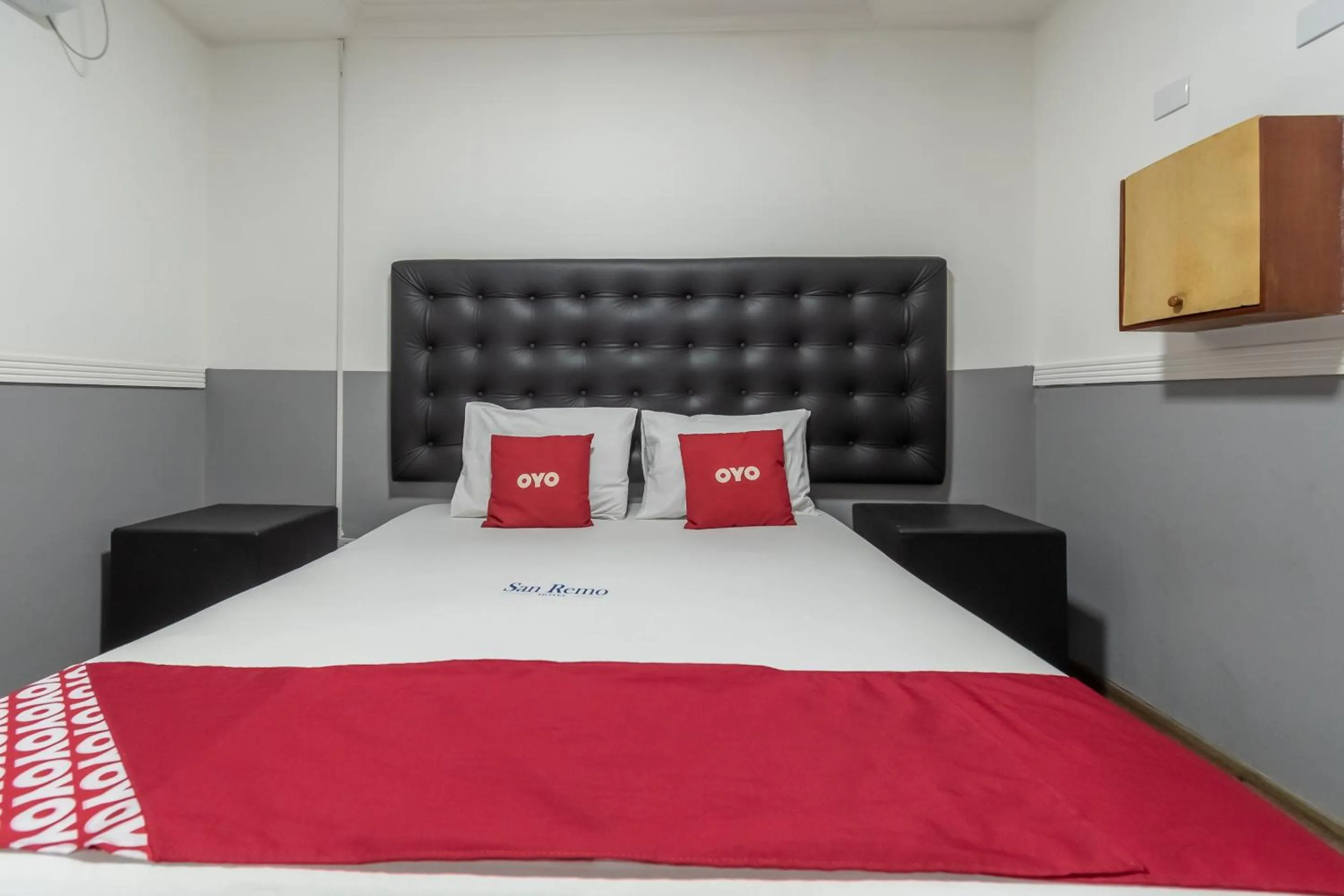 Bedroom, Bed in OYO Hotel San Remo, São Paulo