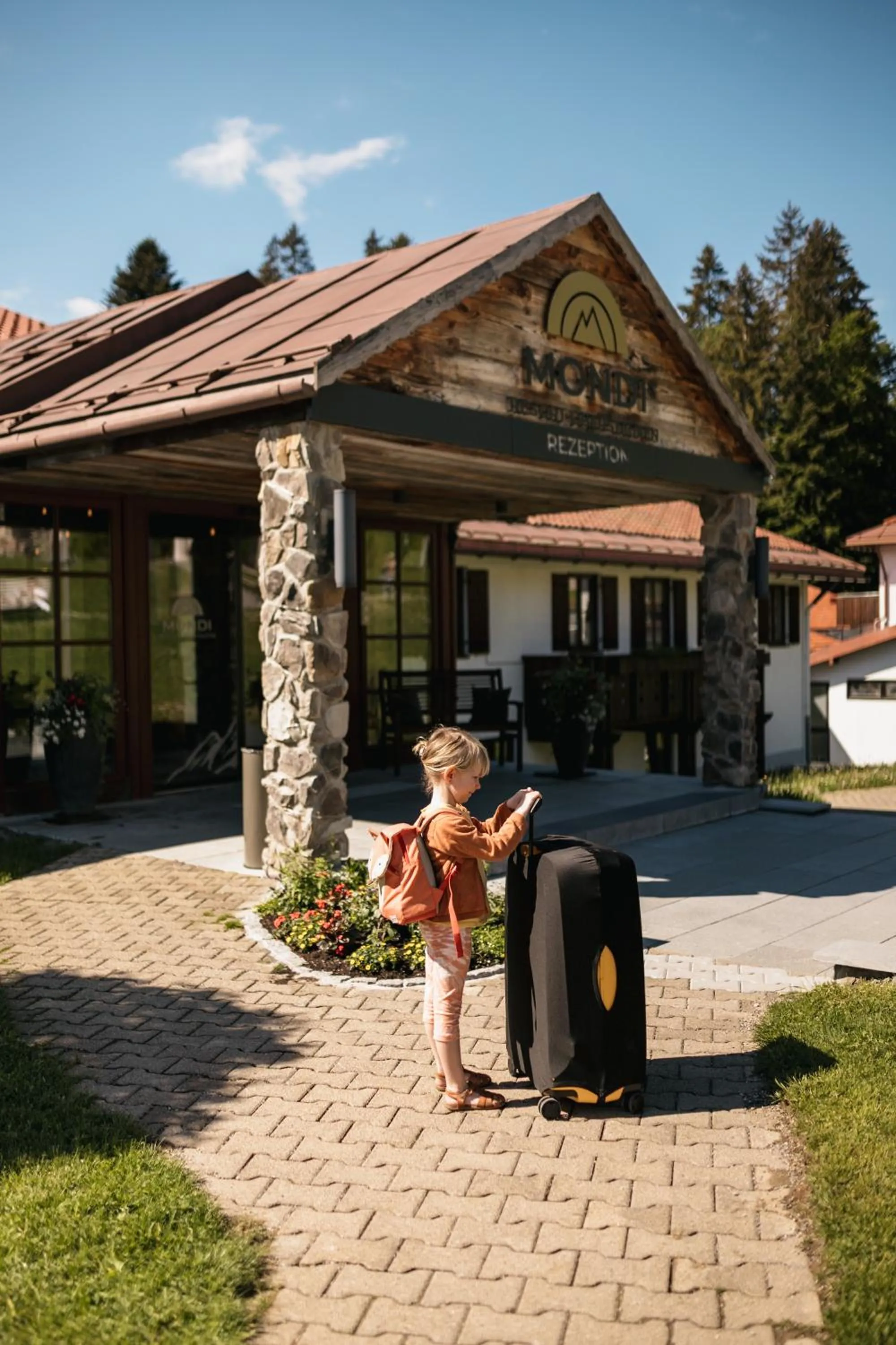 Family in MONDI Resort und Chalet Oberstaufen