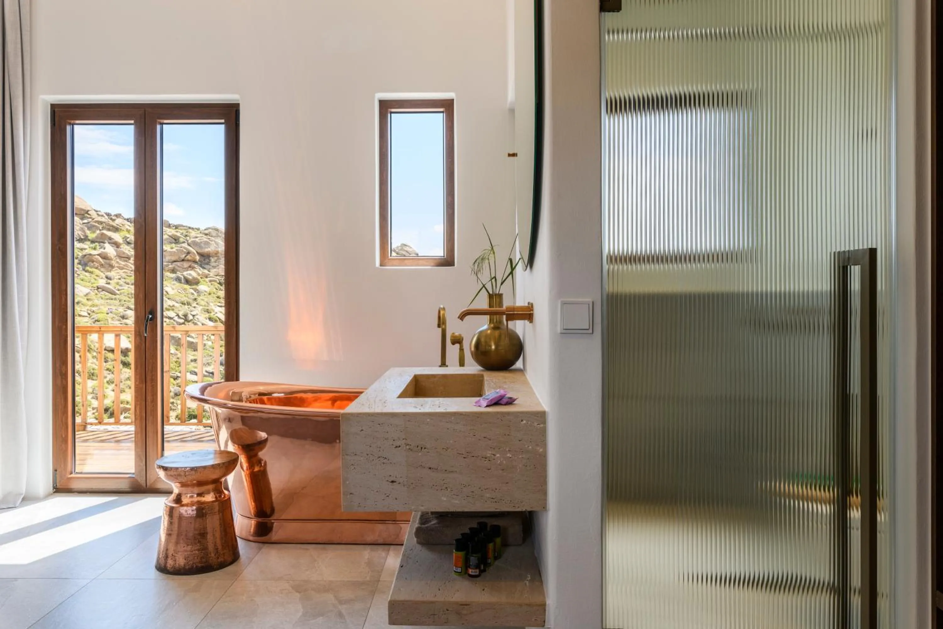 Shower in Charisma Hotel and Wellness Club