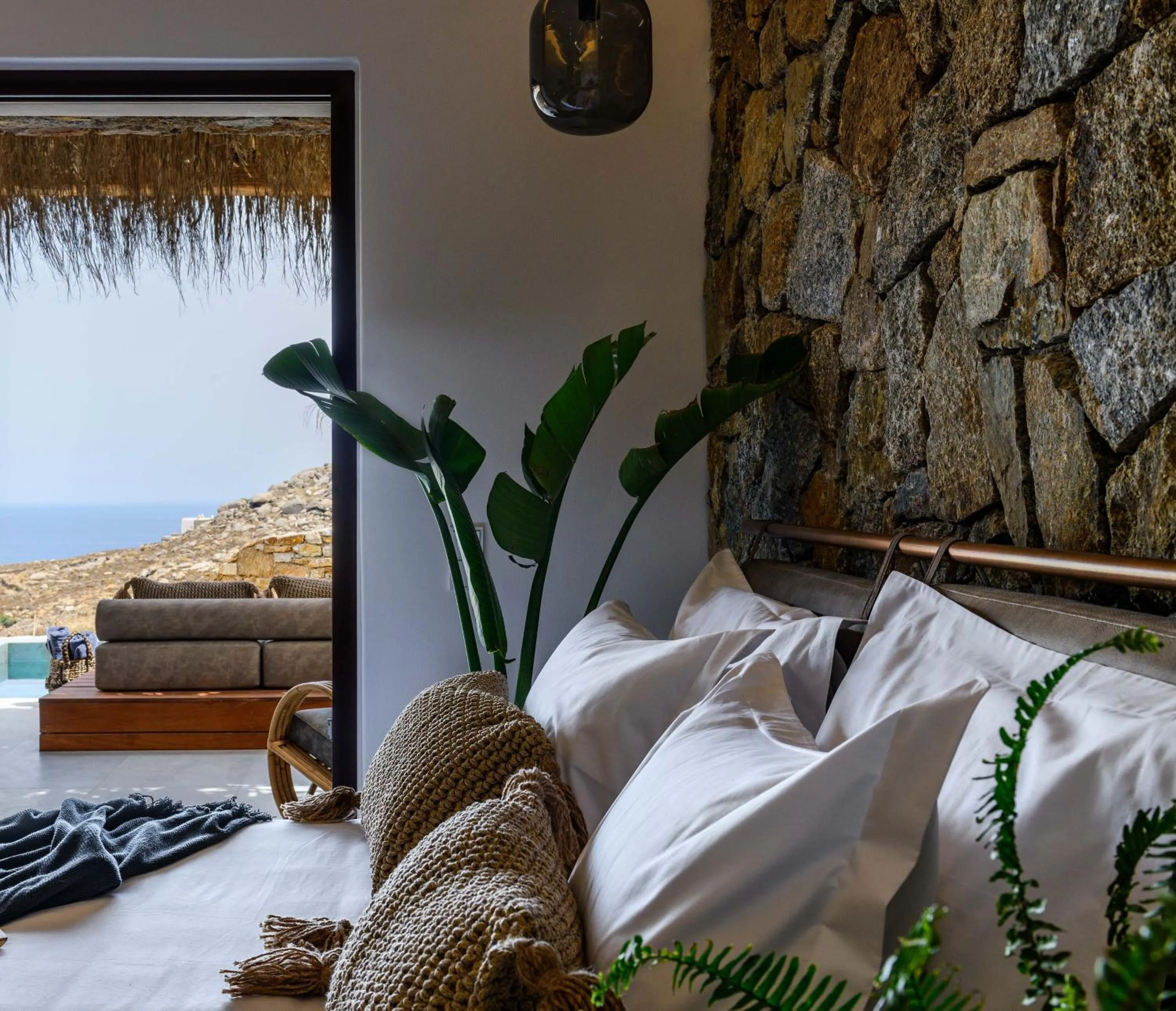 Sea view, Bed in Charisma Hotel and Wellness Club