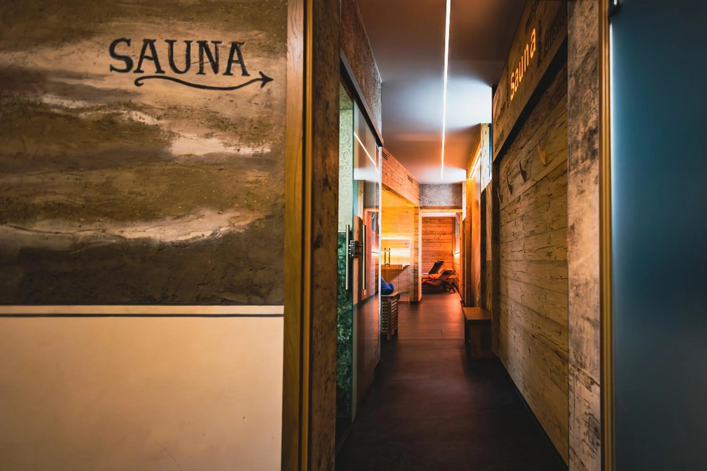 Sauna in Flair-Waldhotel Mellestollen