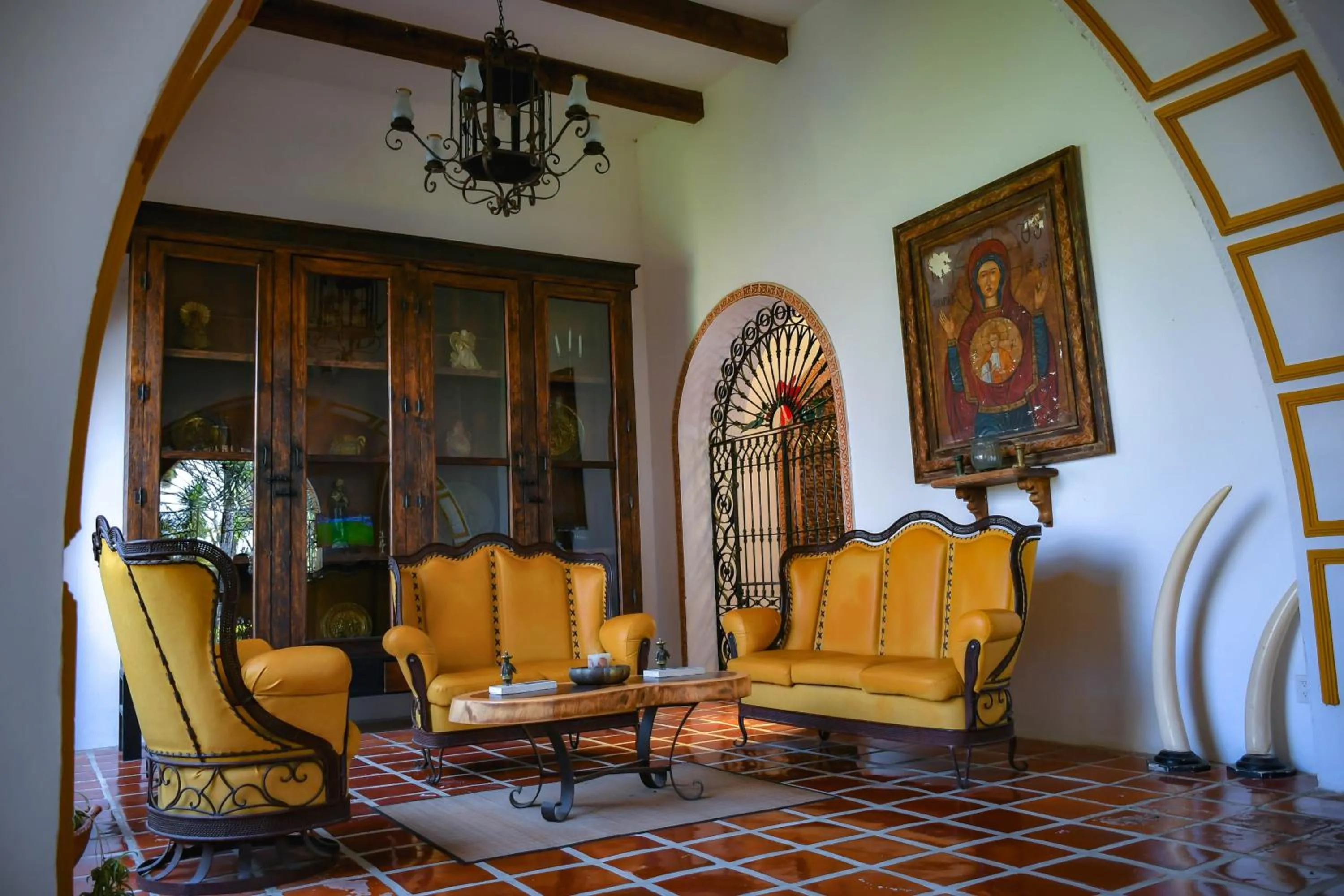 Lobby or reception in Hotel Hacienda San Isidro