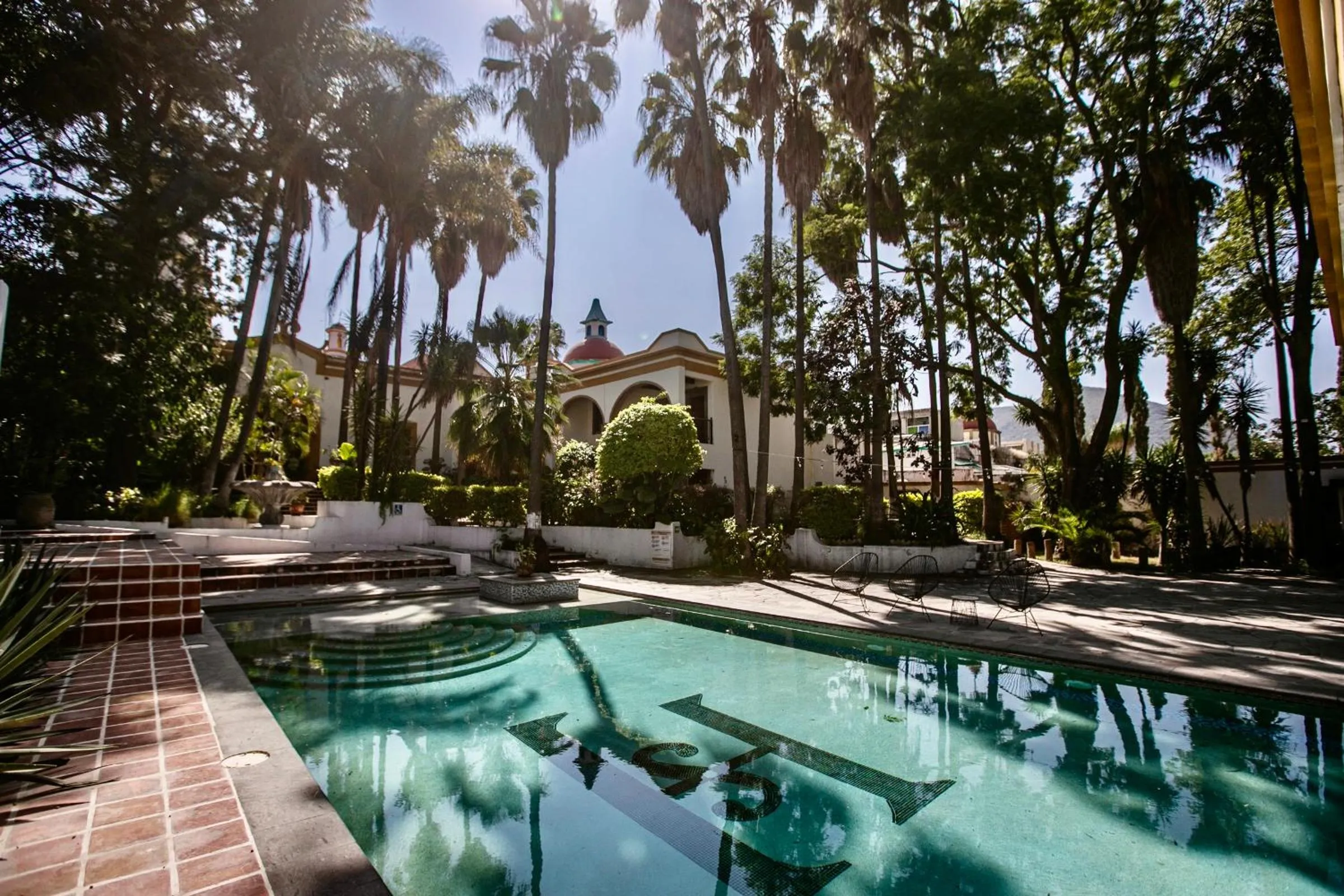 Swimming pool in Hotel Hacienda San Isidro